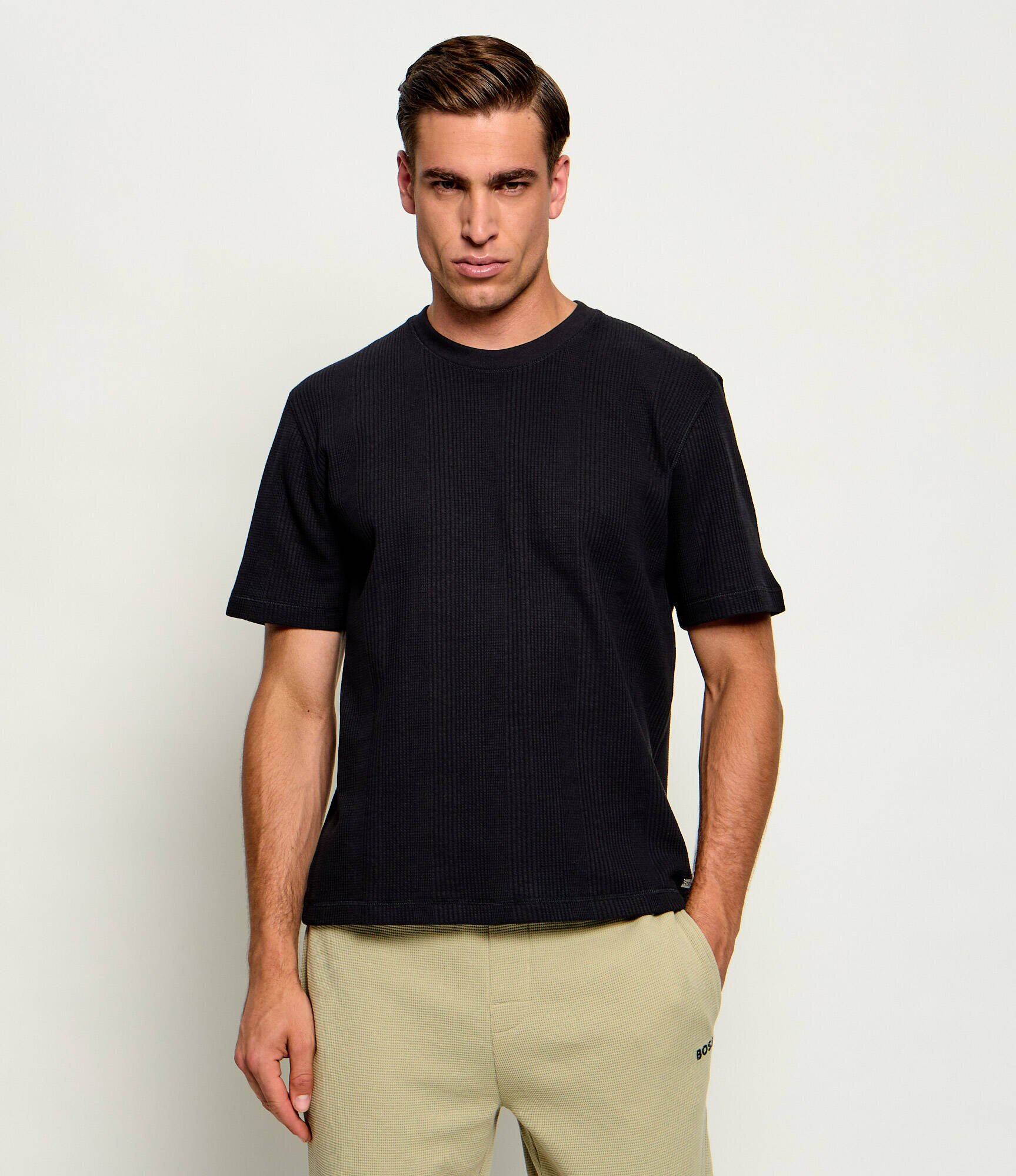 BOSS Black Tricou Structure | regular fit