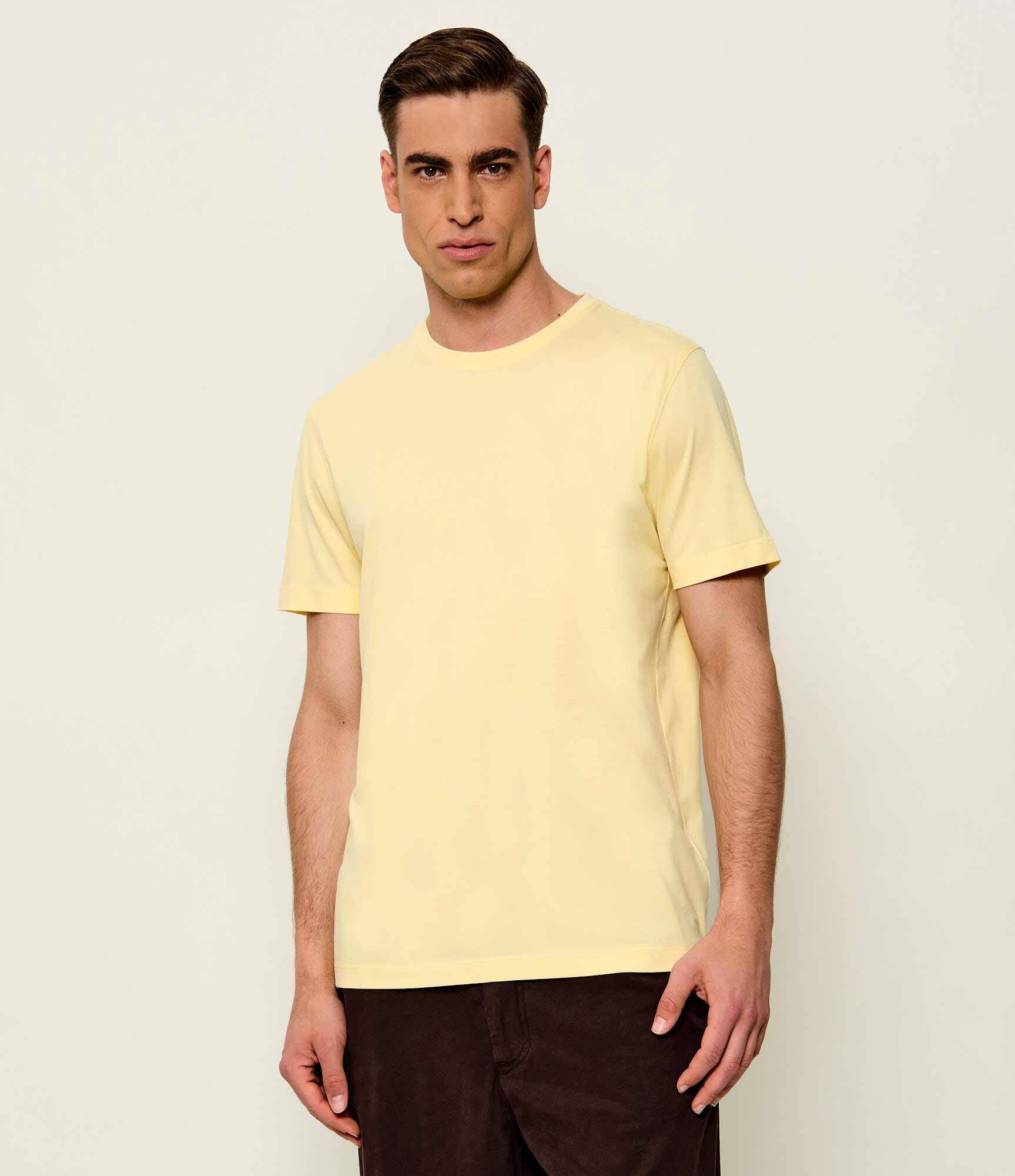 BOSS Black Tricou Taut 75 | Boss x David Beckham | regular fit cu adaos de mătase