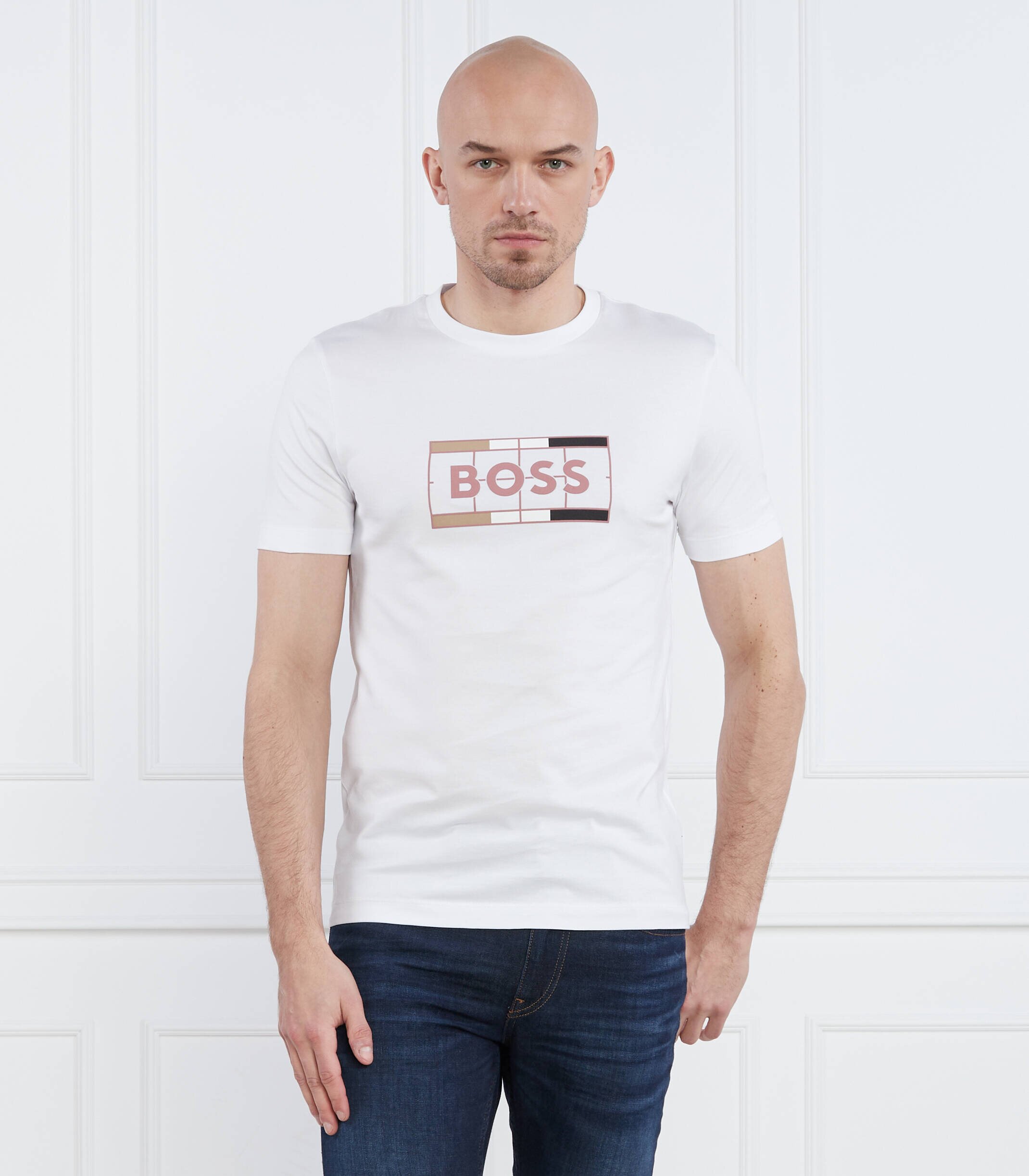 BOSS Black Tricou Tessler 186 | Regular Fit