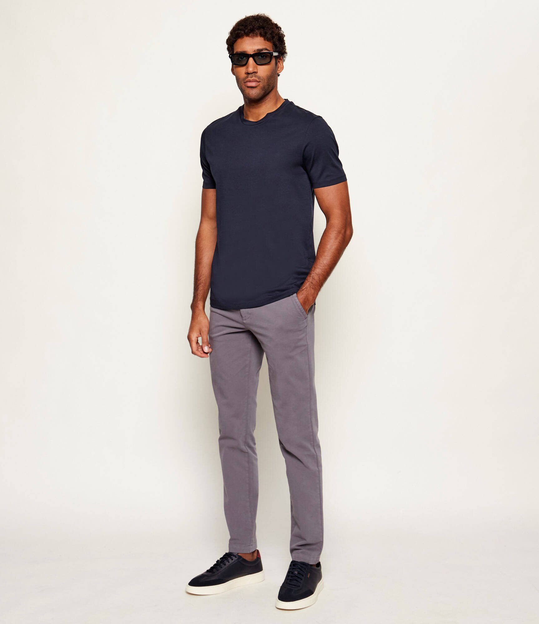 BOSS Black Tricou Tessler | Slim Fit | mercerizat