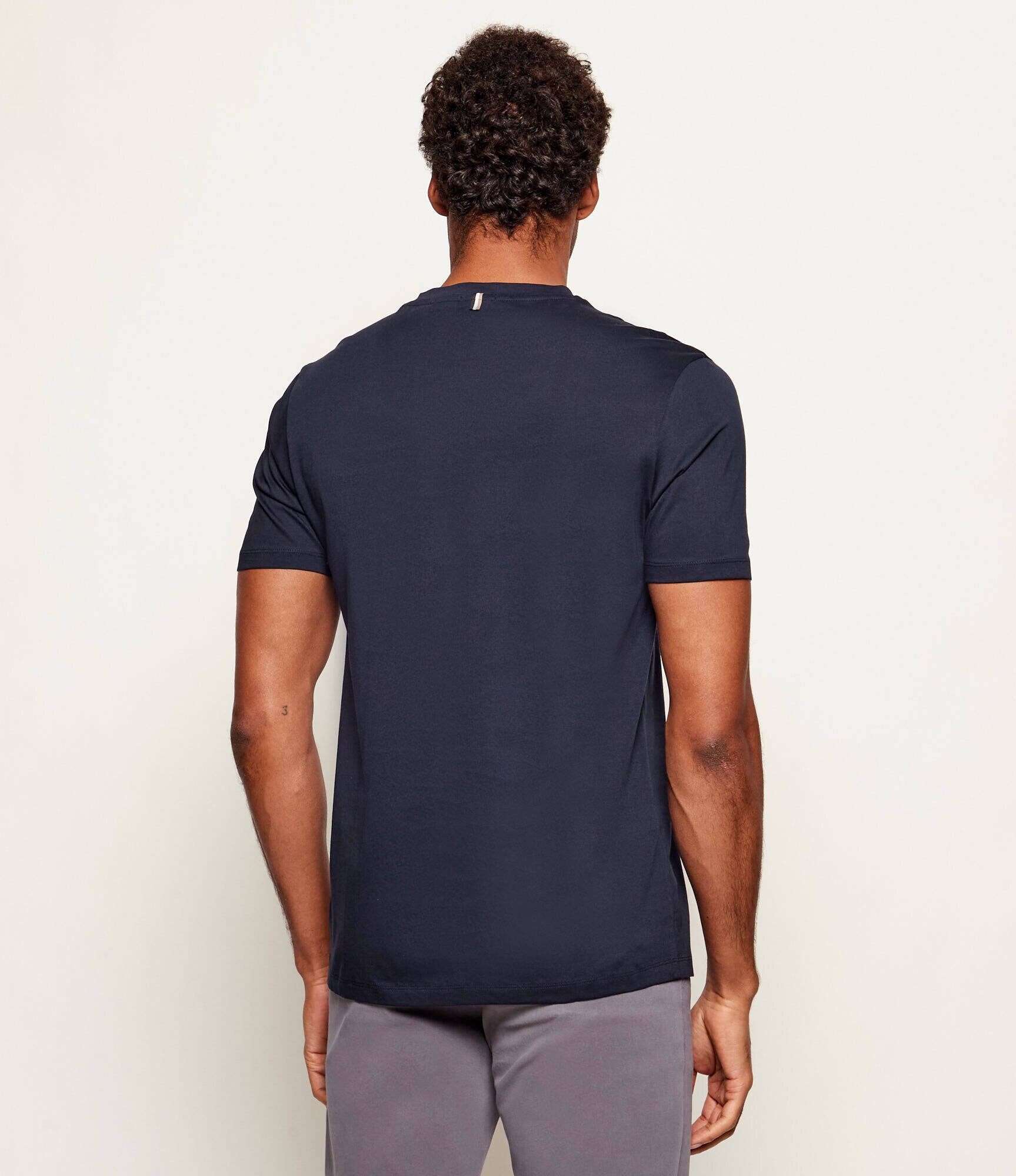BOSS Black Tricou Tessler | Slim Fit | mercerizat