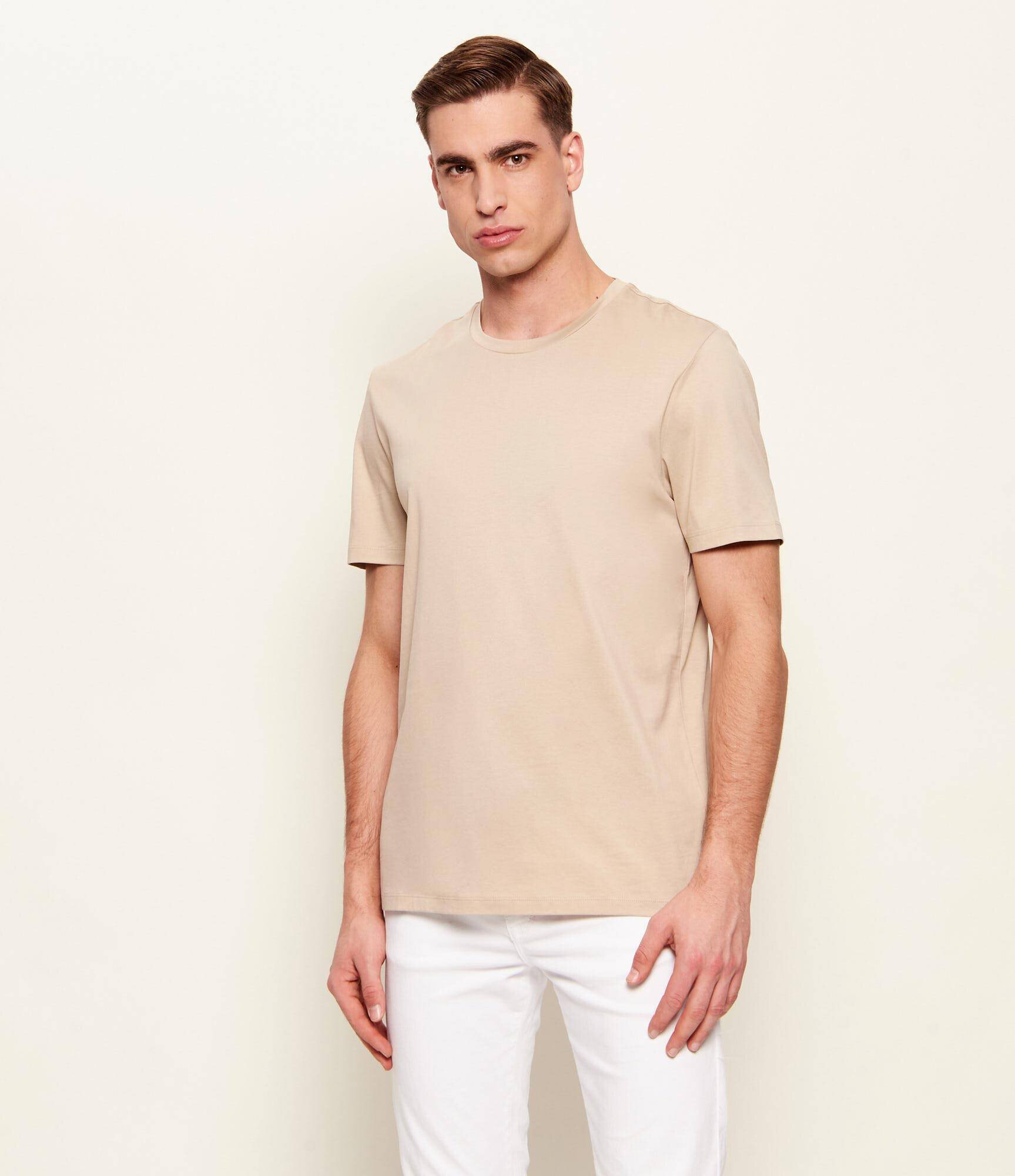 BOSS Black Tricou Tessler | Slim Fit | mercerizat