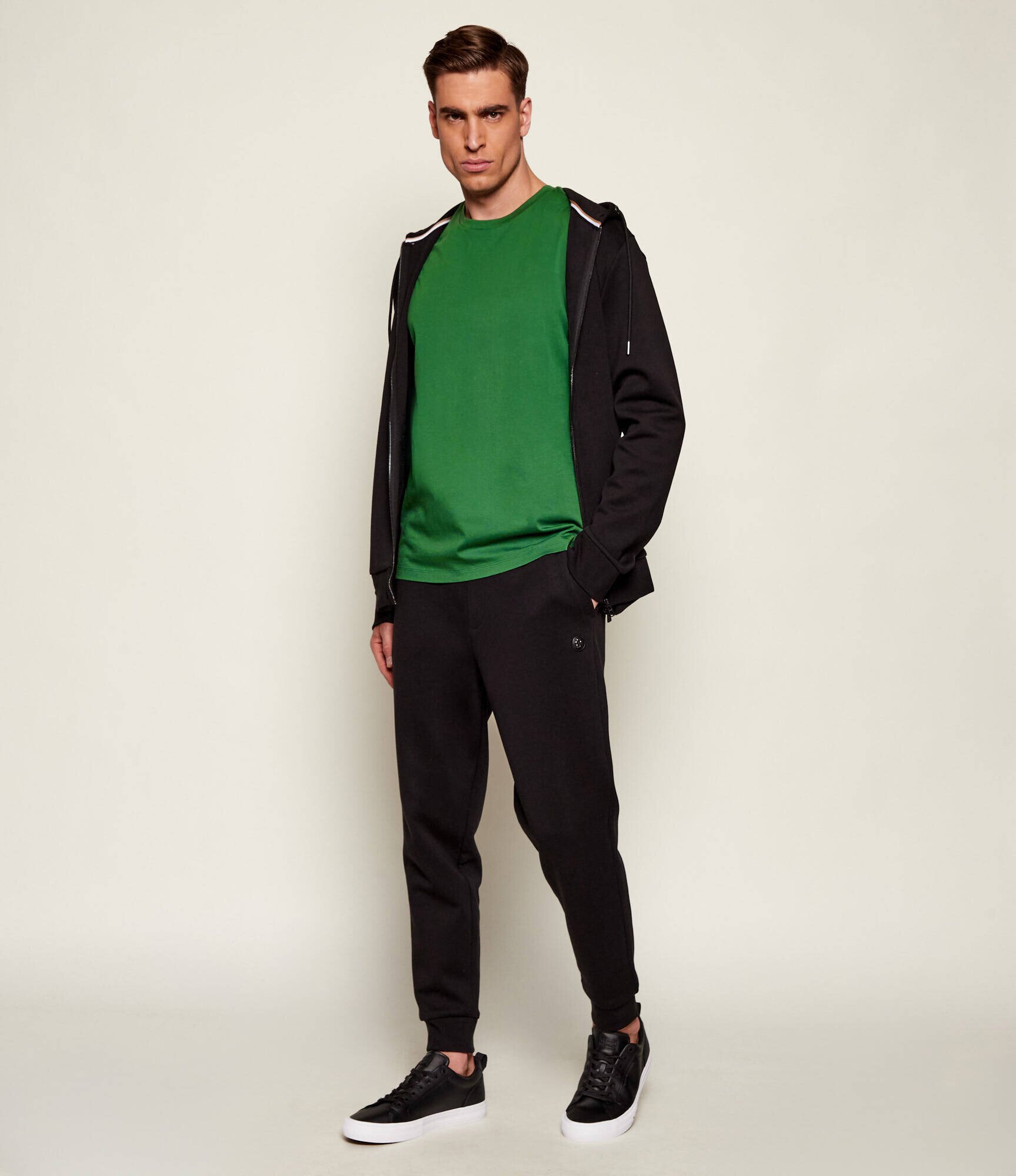 BOSS Black Tricou Tessler | Slim Fit | mercerizat