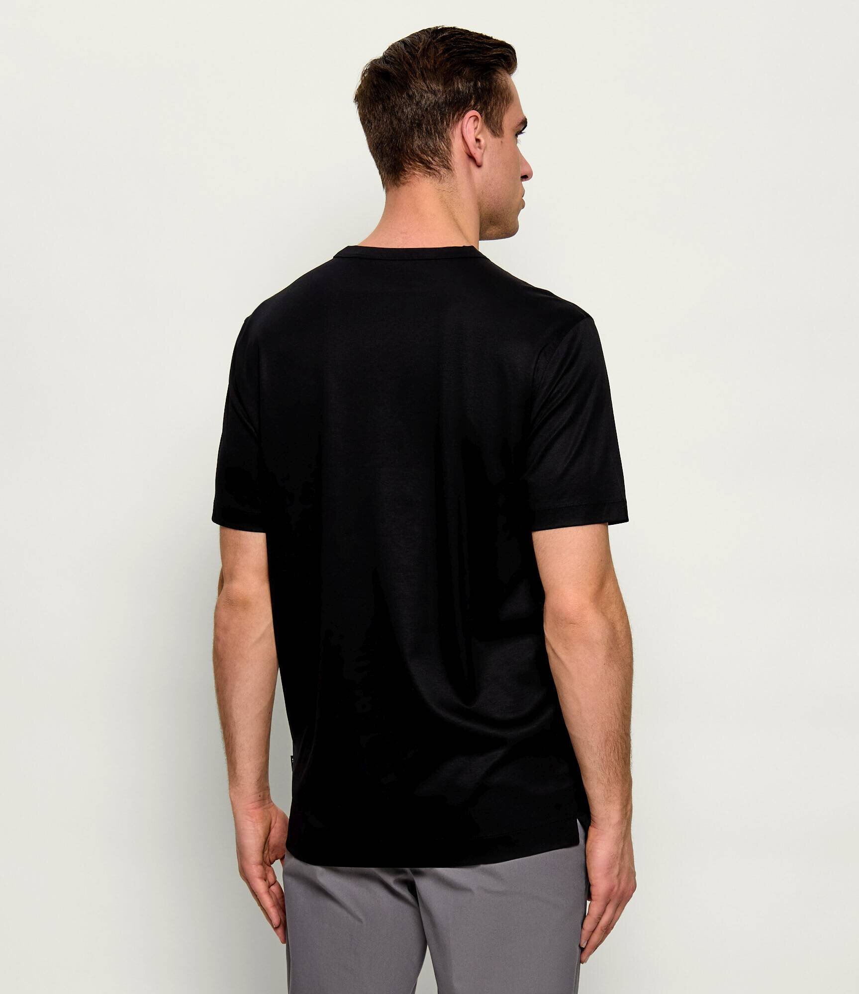 BOSS Black Tricou Thompson | Slim Fit | mercerizat