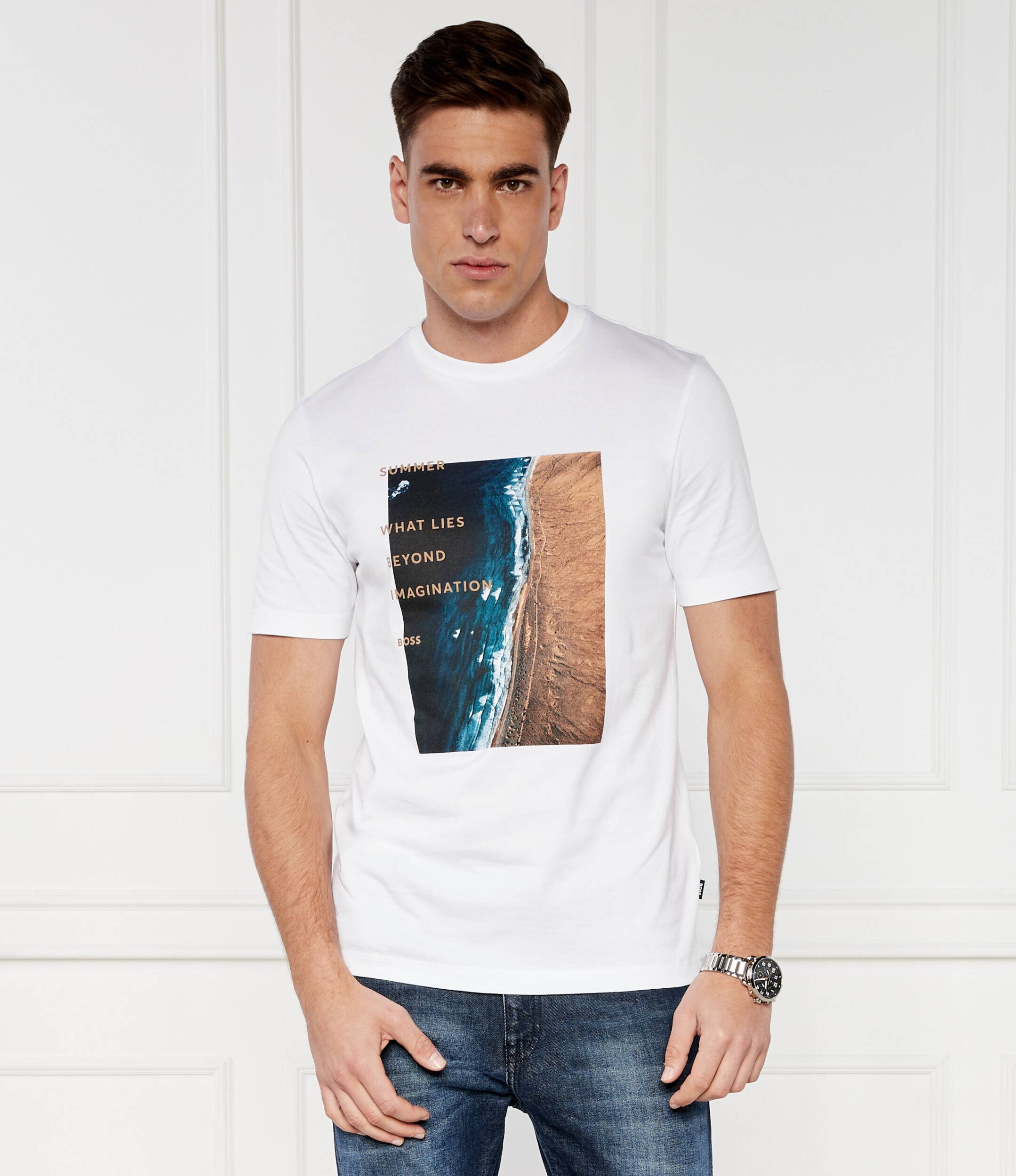 BOSS Black Tricou TIburt | Regular Fit