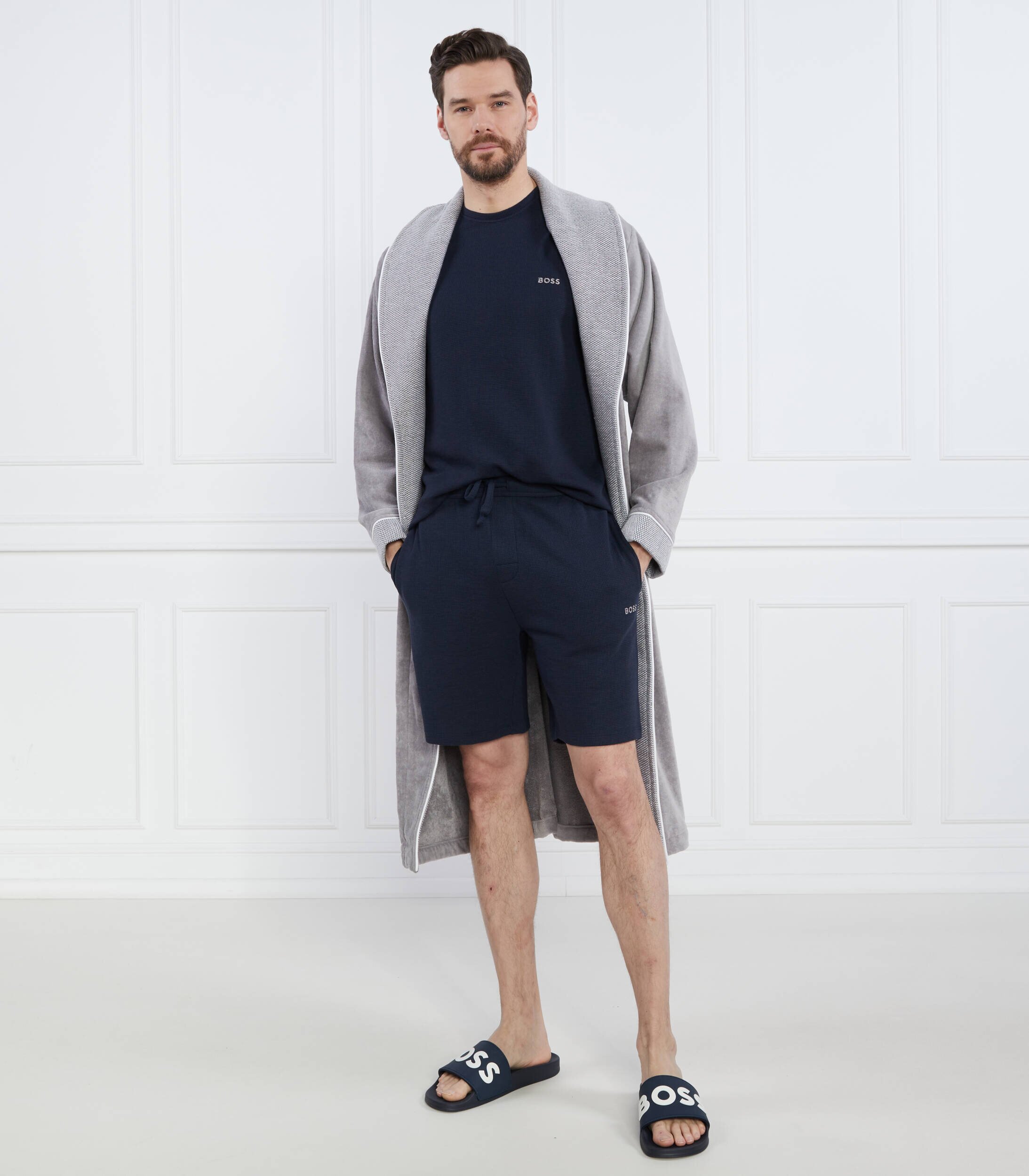 BOSS Black Tricou Waffle | regular fit