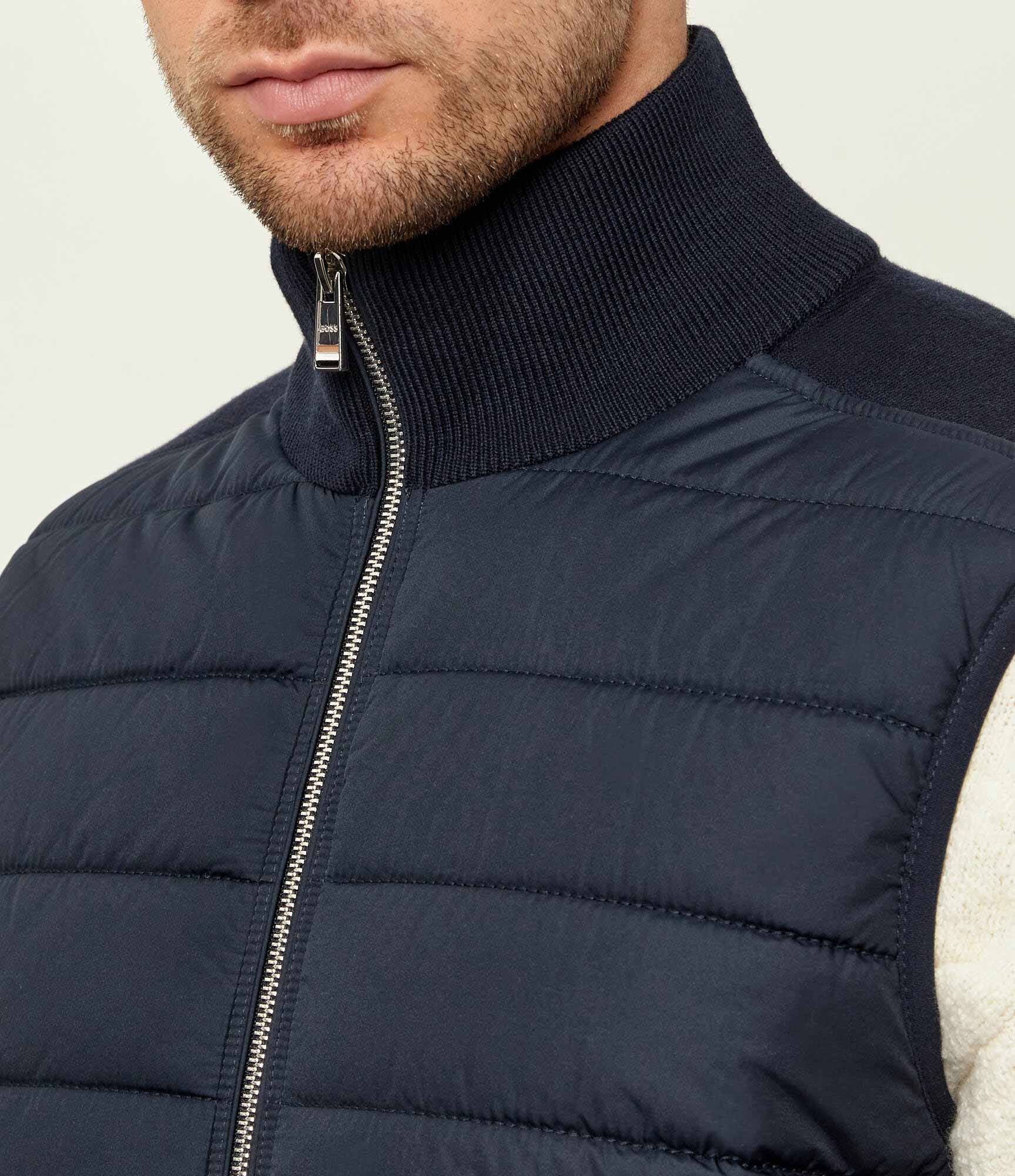 BOSS Black Vestă H-Urwin | Slim Fit cu adaos de lână