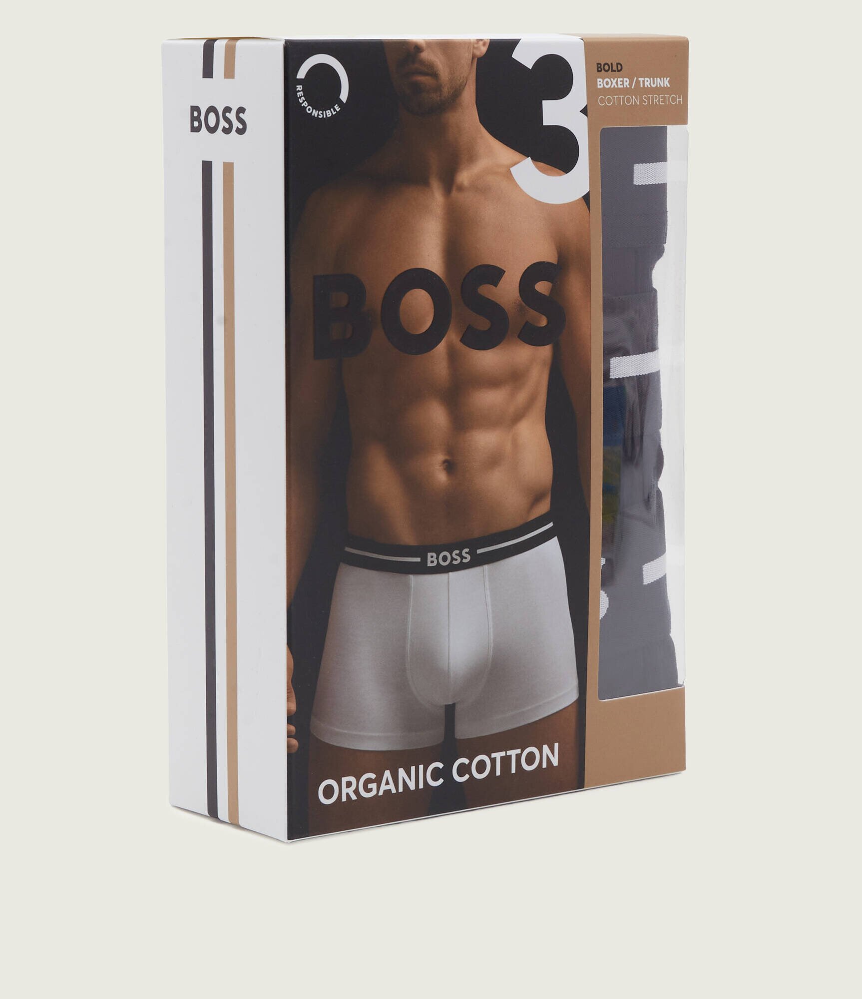 Boss Bodywear Chiloți boxer 3-pack Trunk 3P Bold