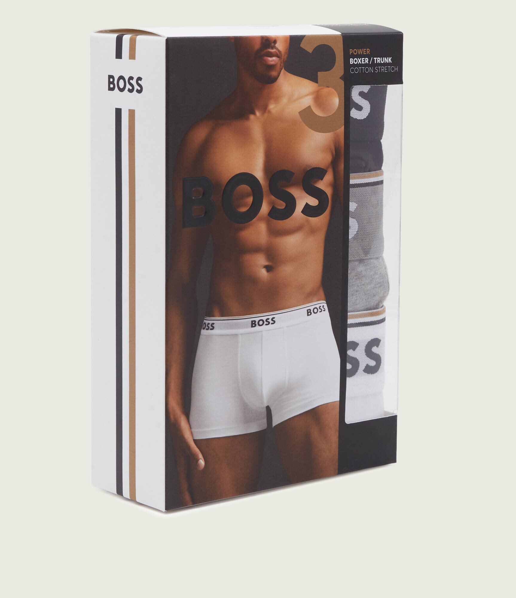 BOSS Black Chiloți boxer 3-pack Trunk 3P Power