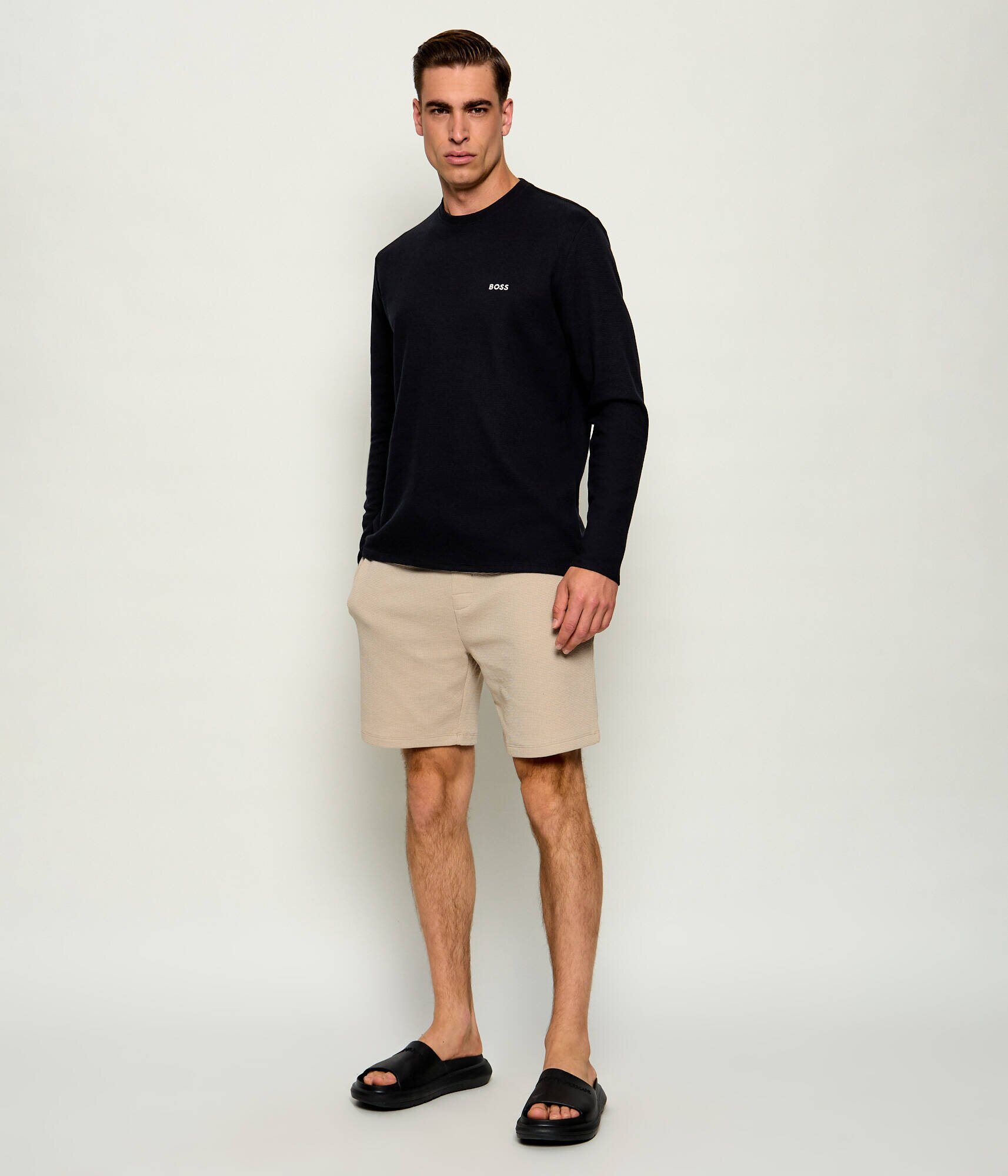 Boss Bodywear Longsleeve Waffle 4 | Regular Fit