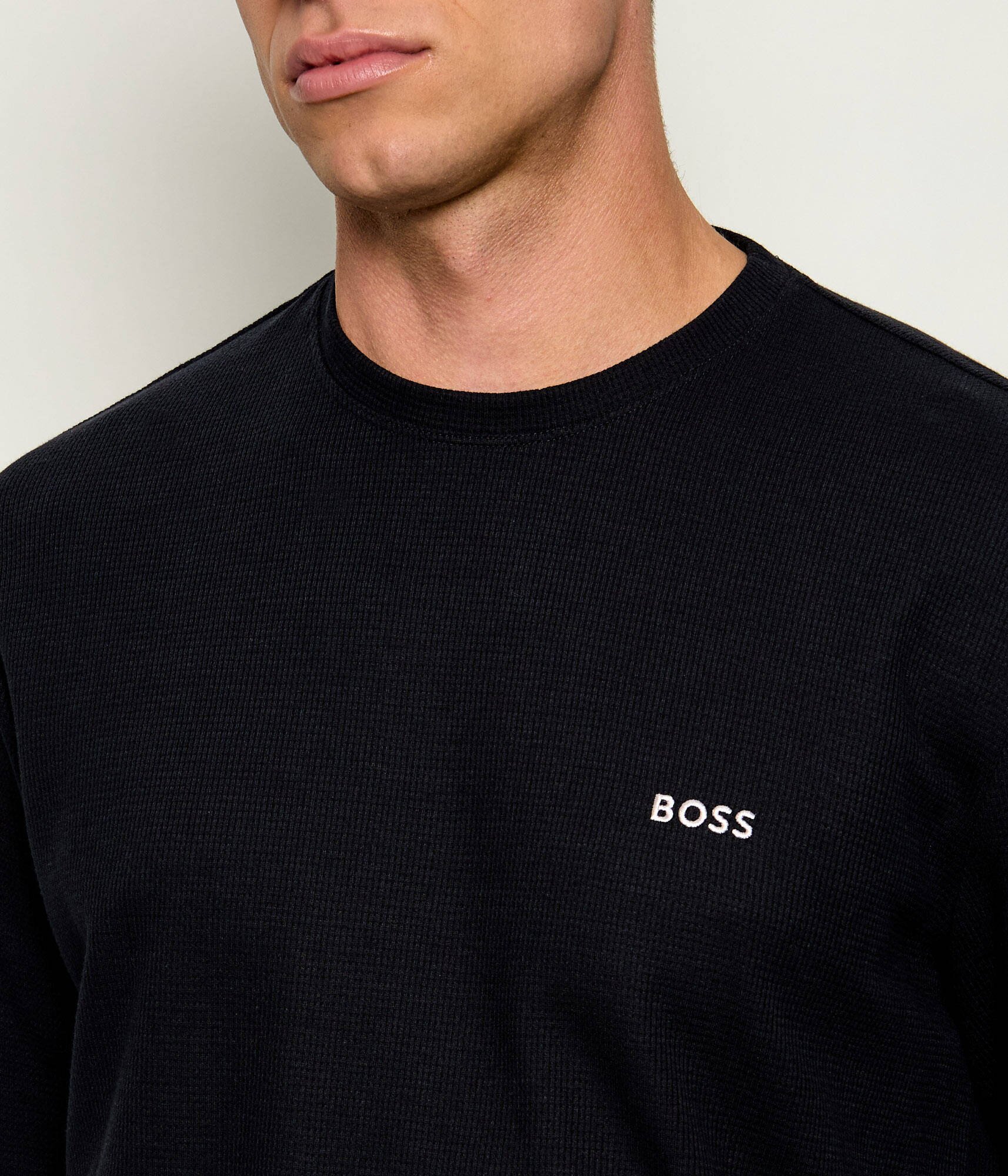 Boss Bodywear Longsleeve Waffle 4 | Regular Fit