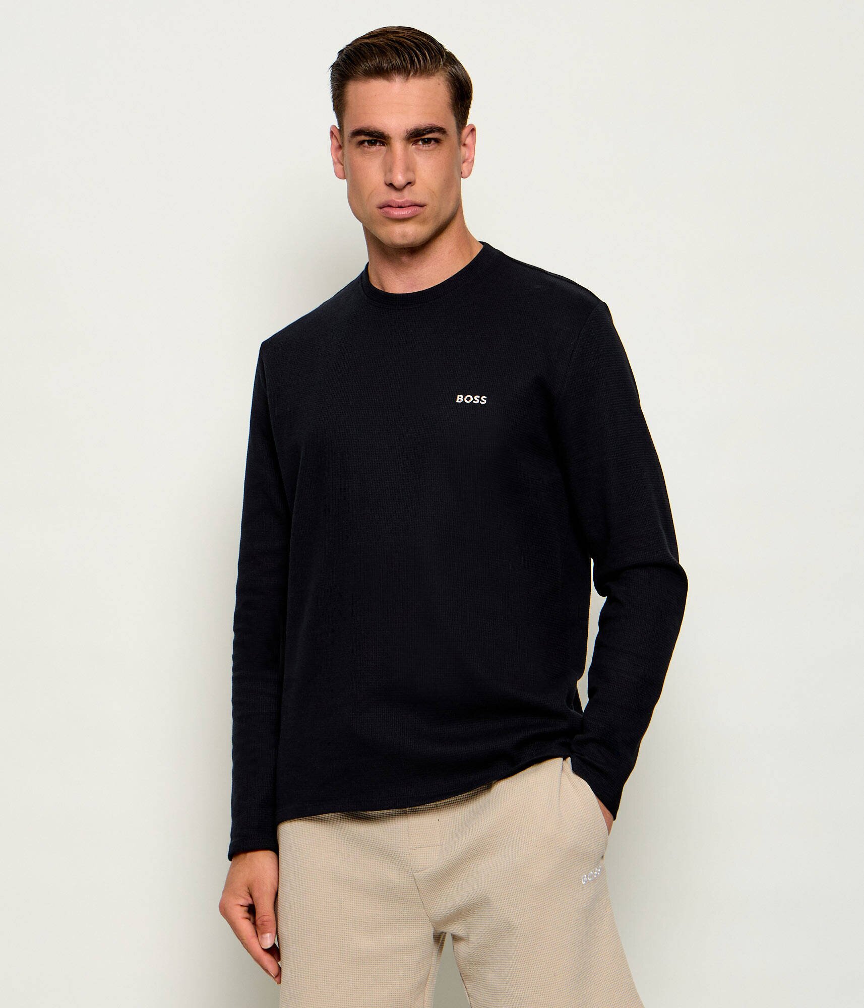 Boss Bodywear Longsleeve Waffle 4 | Regular Fit
