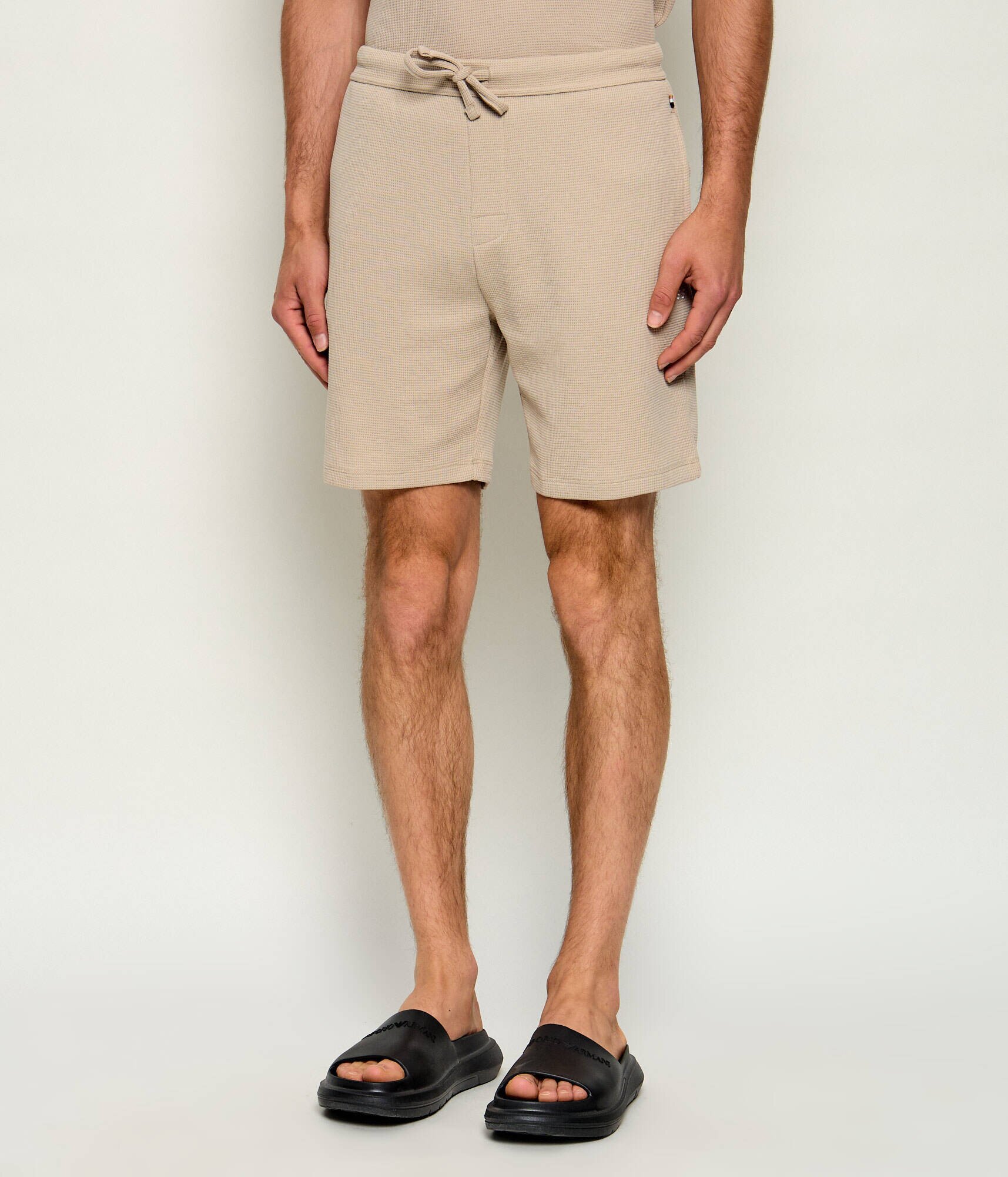 Boss Bodywear Pantaloni scurți Waffle | Regular Fit