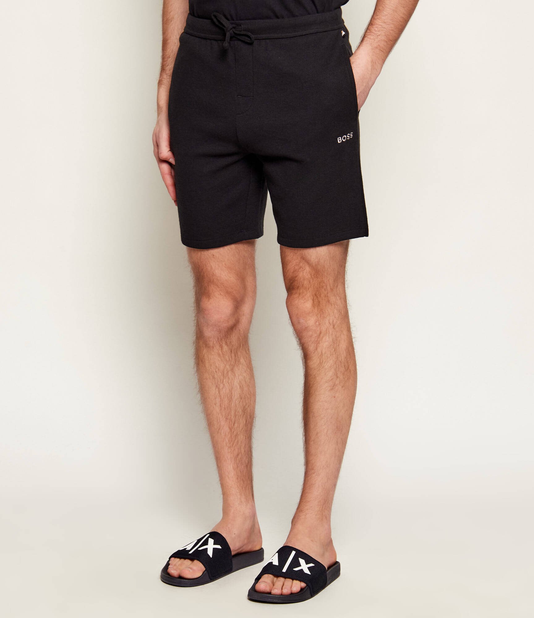 Boss Bodywear Pantaloni scurți Waffle | Regular Fit