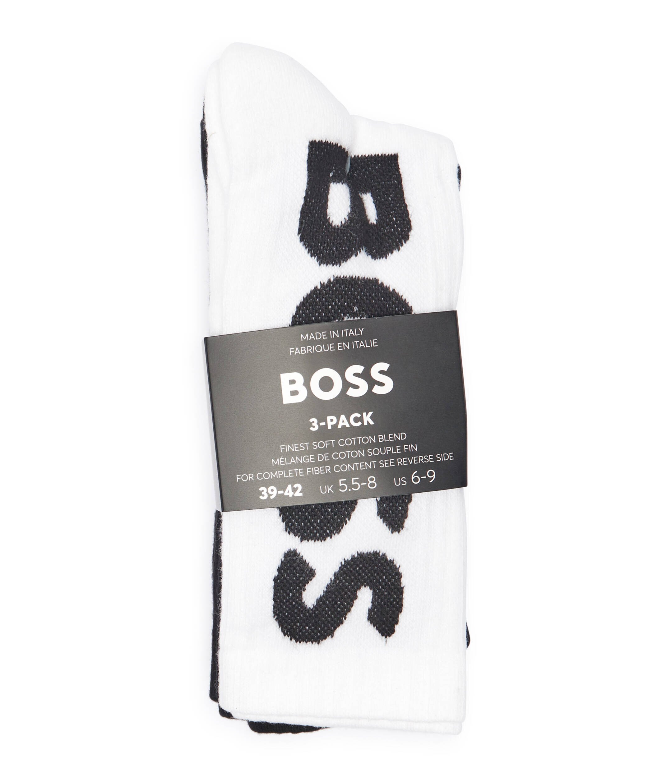Boss Bodywear Șosete 3-pack 3P QS Rib Logo CC