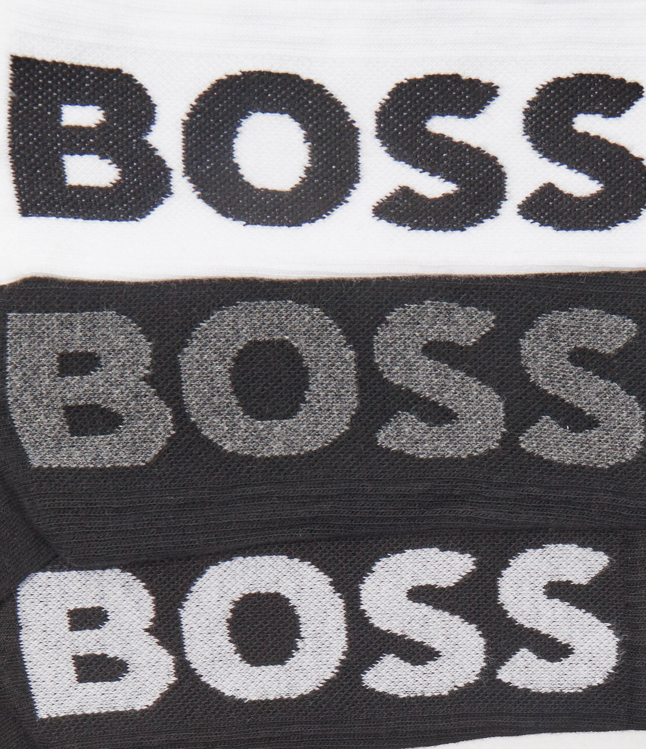 Boss Bodywear Șosete 3-pack 3P QS Rib Logo CC
