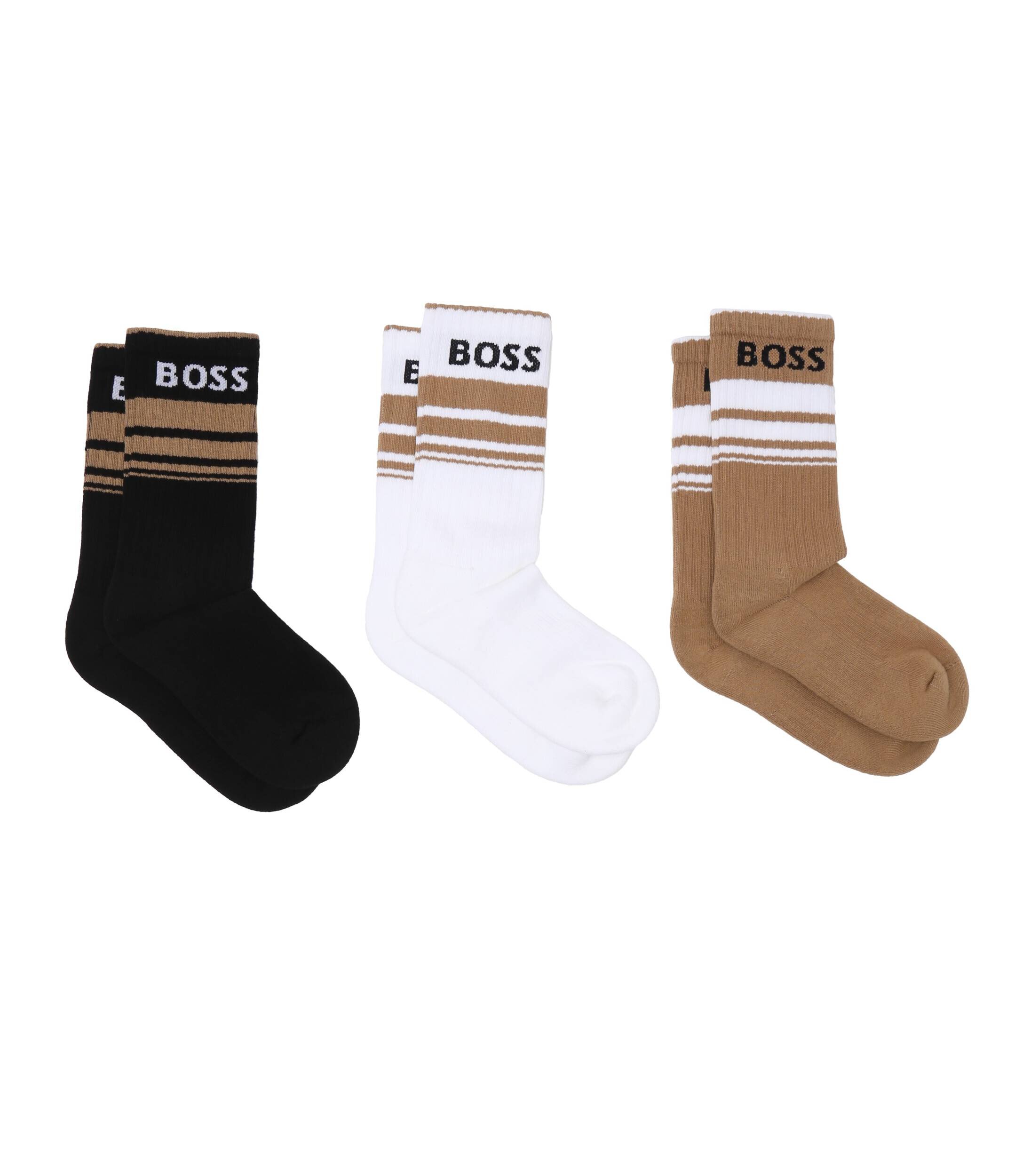 Boss Bodywear Șosete 3-pack 3P QS Rib Stripe CC