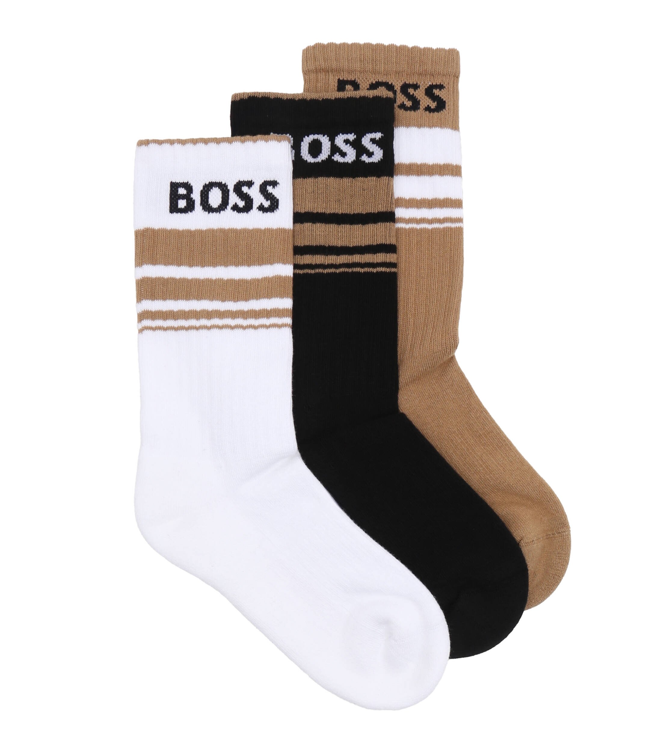 Boss Bodywear Șosete 3-pack 3P QS Rib Stripe CC
