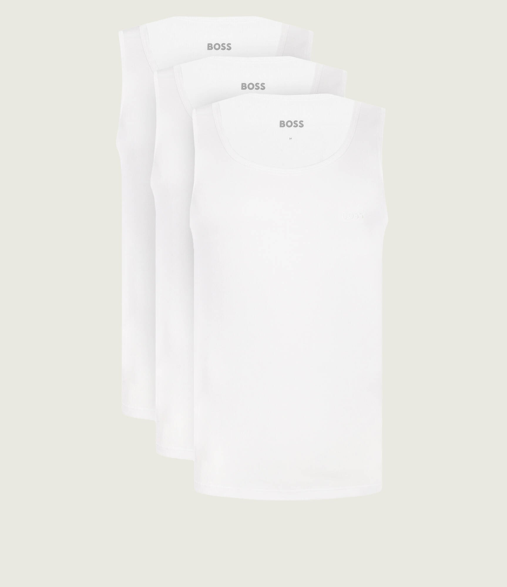 Boss Bodywear Tank top 3-pack RibClassic | Regular Fit