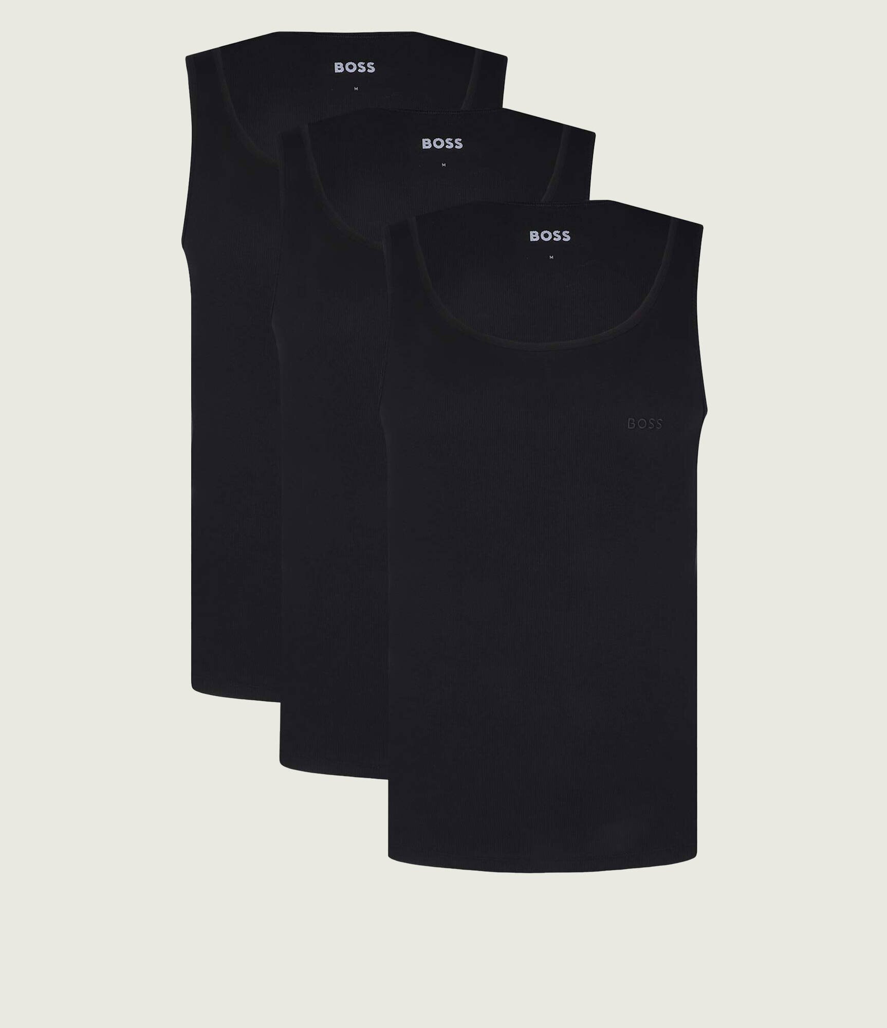 Boss Bodywear Tank top 3-pack RibClassic | Regular Fit
