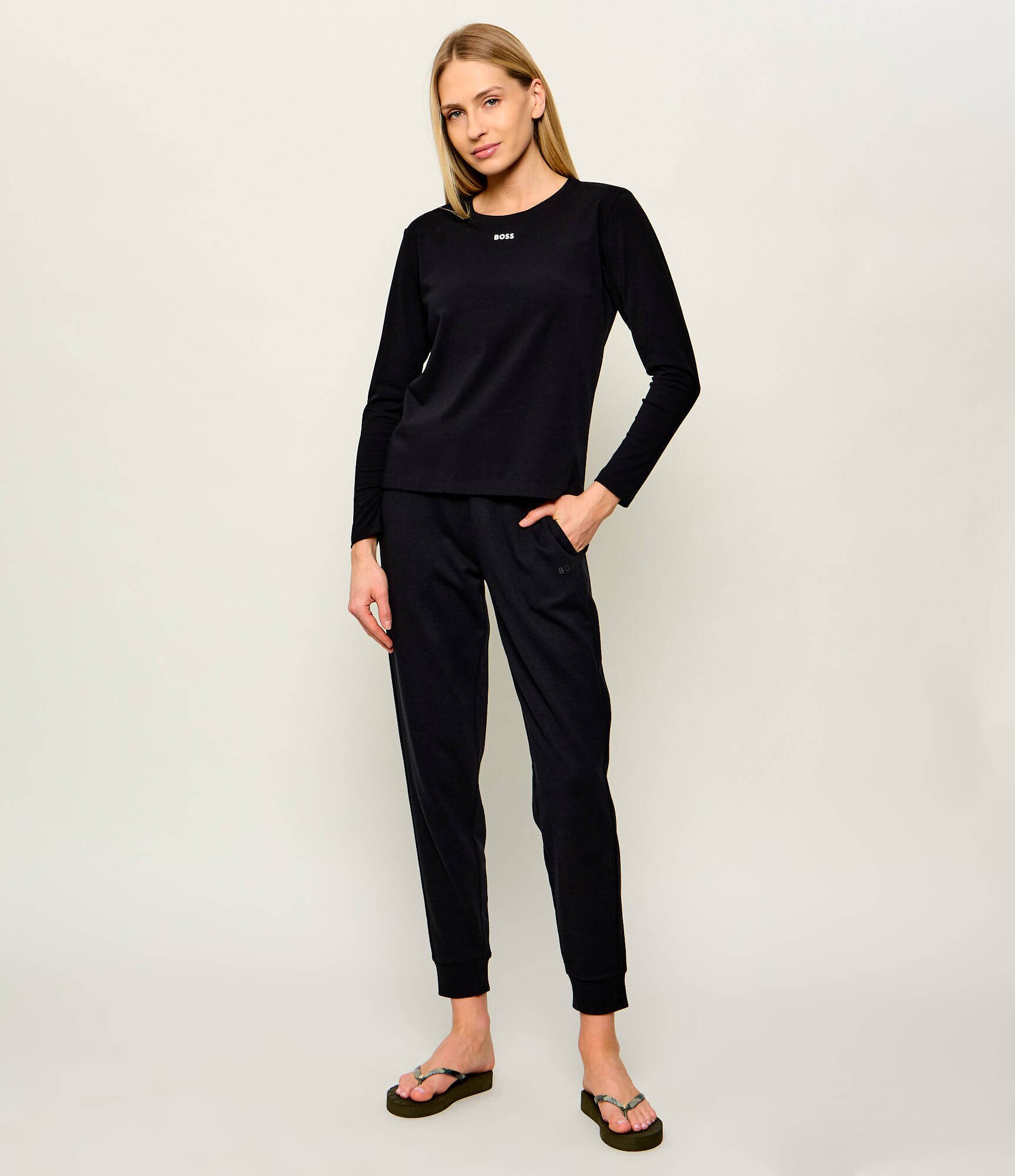 Boss Bodywear Top de pijama CI_LS-Shirt | Longline Fit