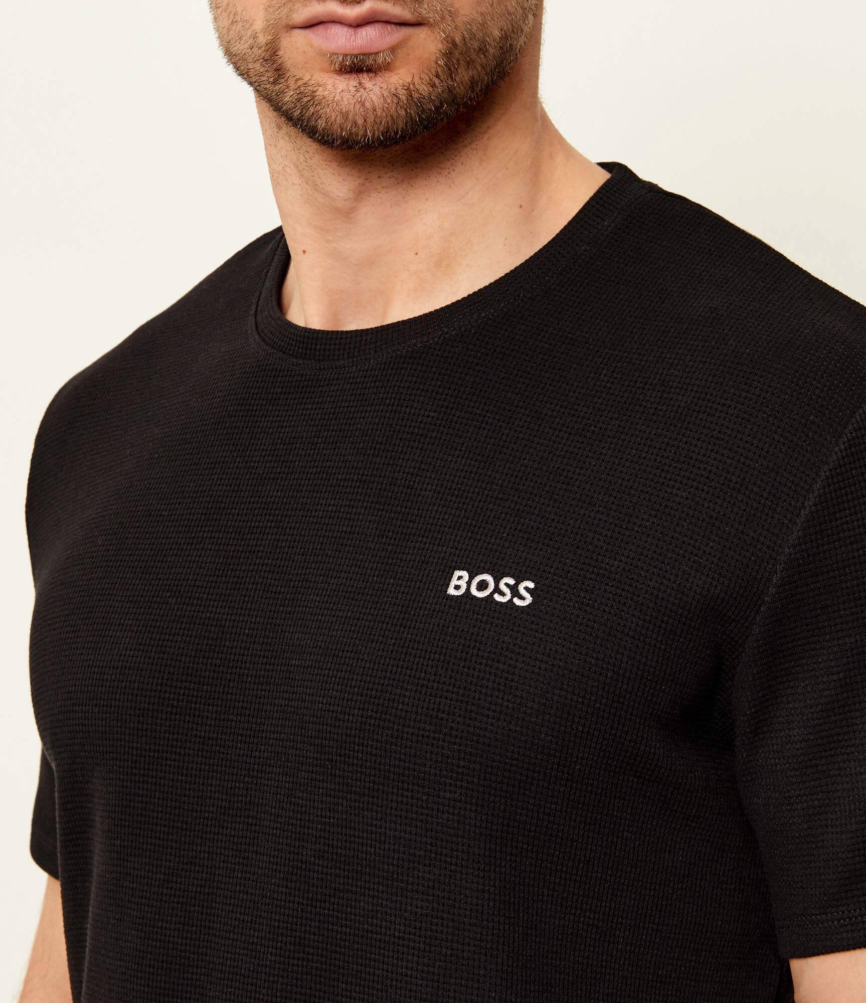 Boss Bodywear Tricou Waffle | Regular Fit