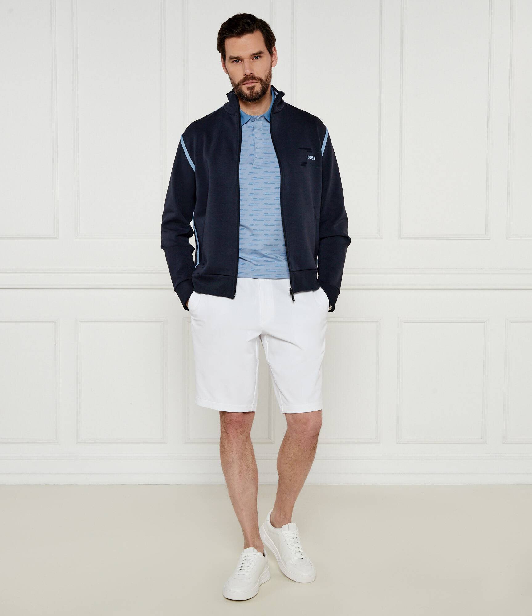 BOSS Green Bluza Skaz Tape | Regular Fit