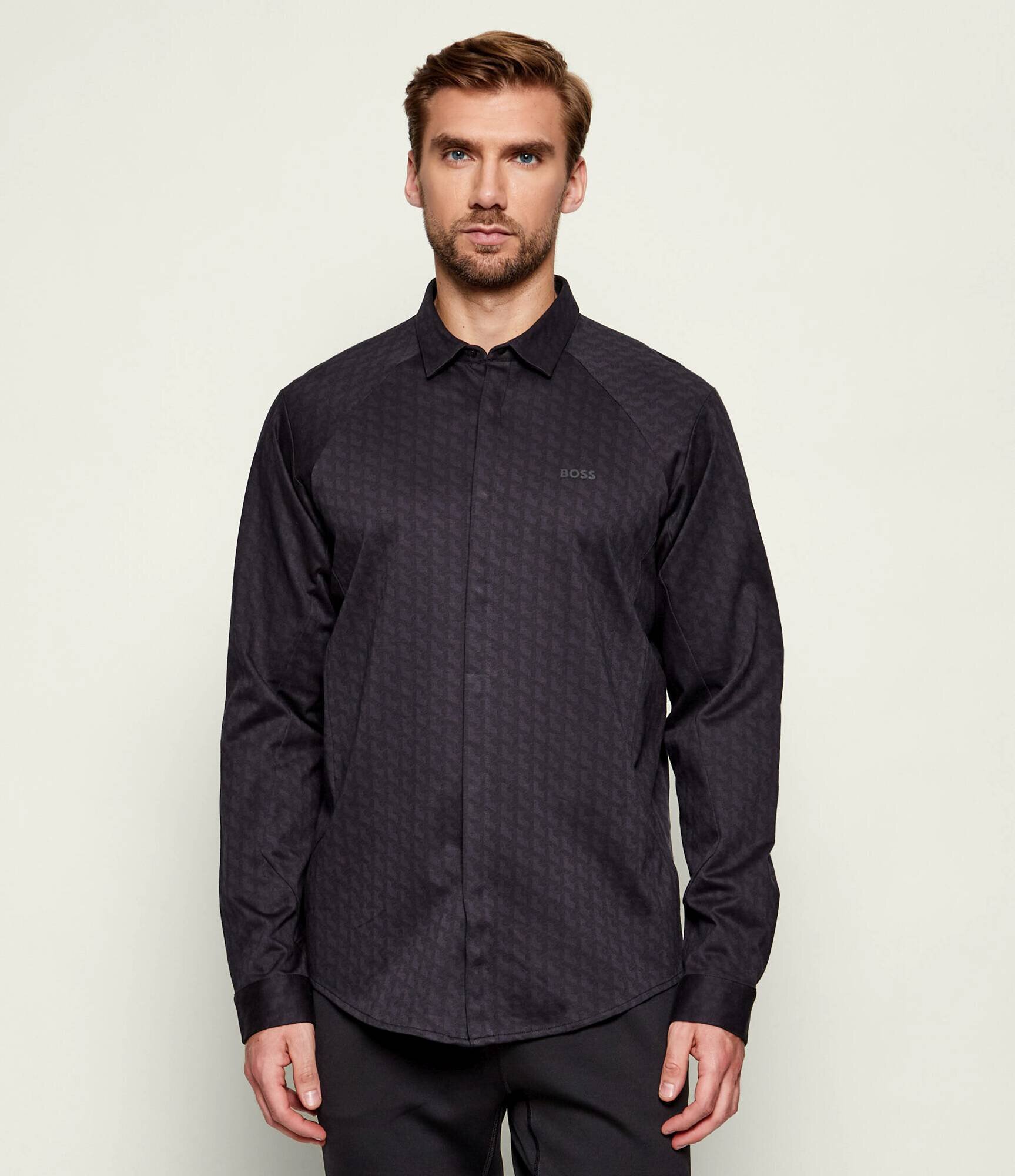 BOSS Green Cămașă B_EXCURSE_L | regular fit | stretch