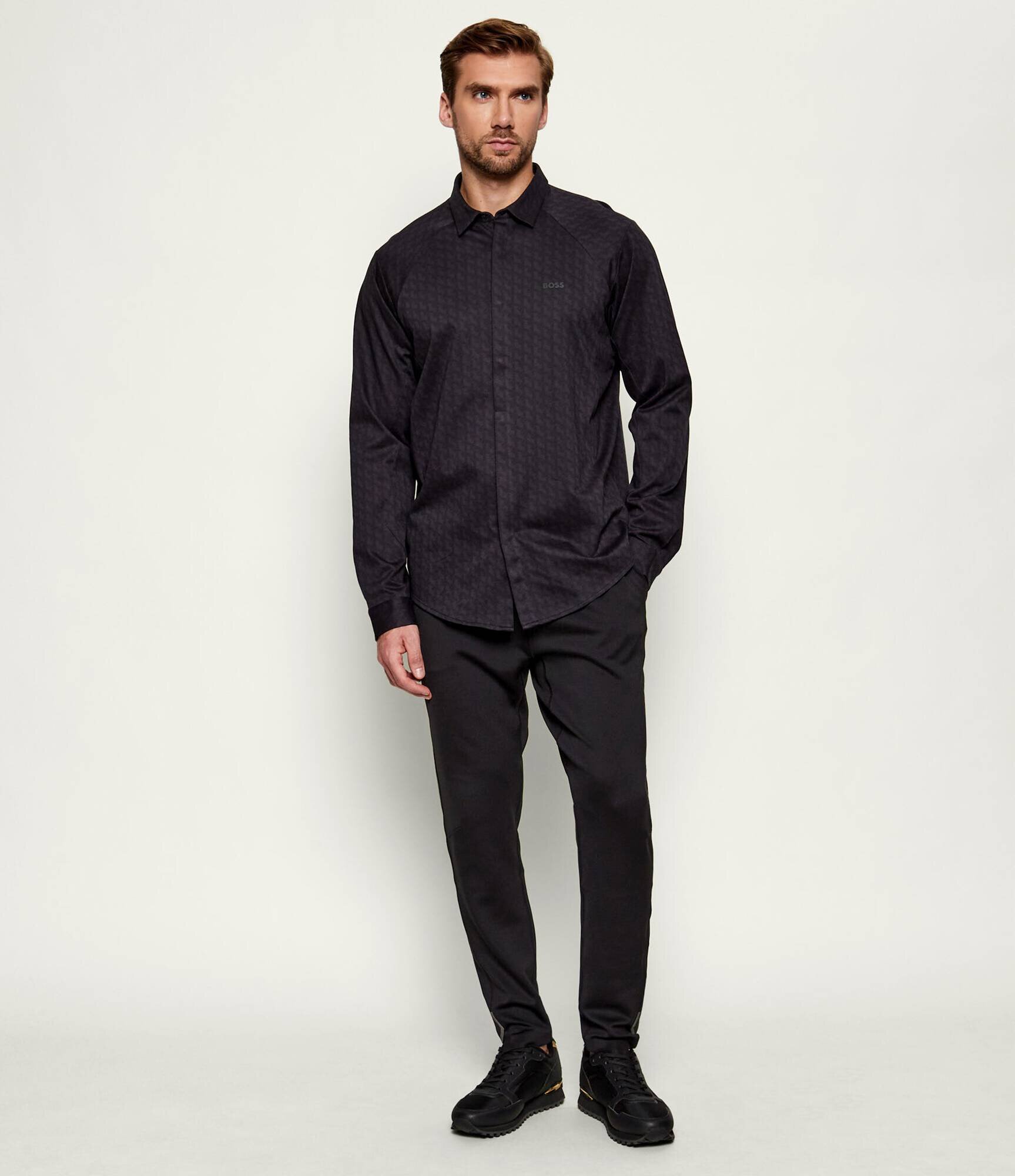 BOSS Green Cămașă B_EXCURSE_L | regular fit | stretch