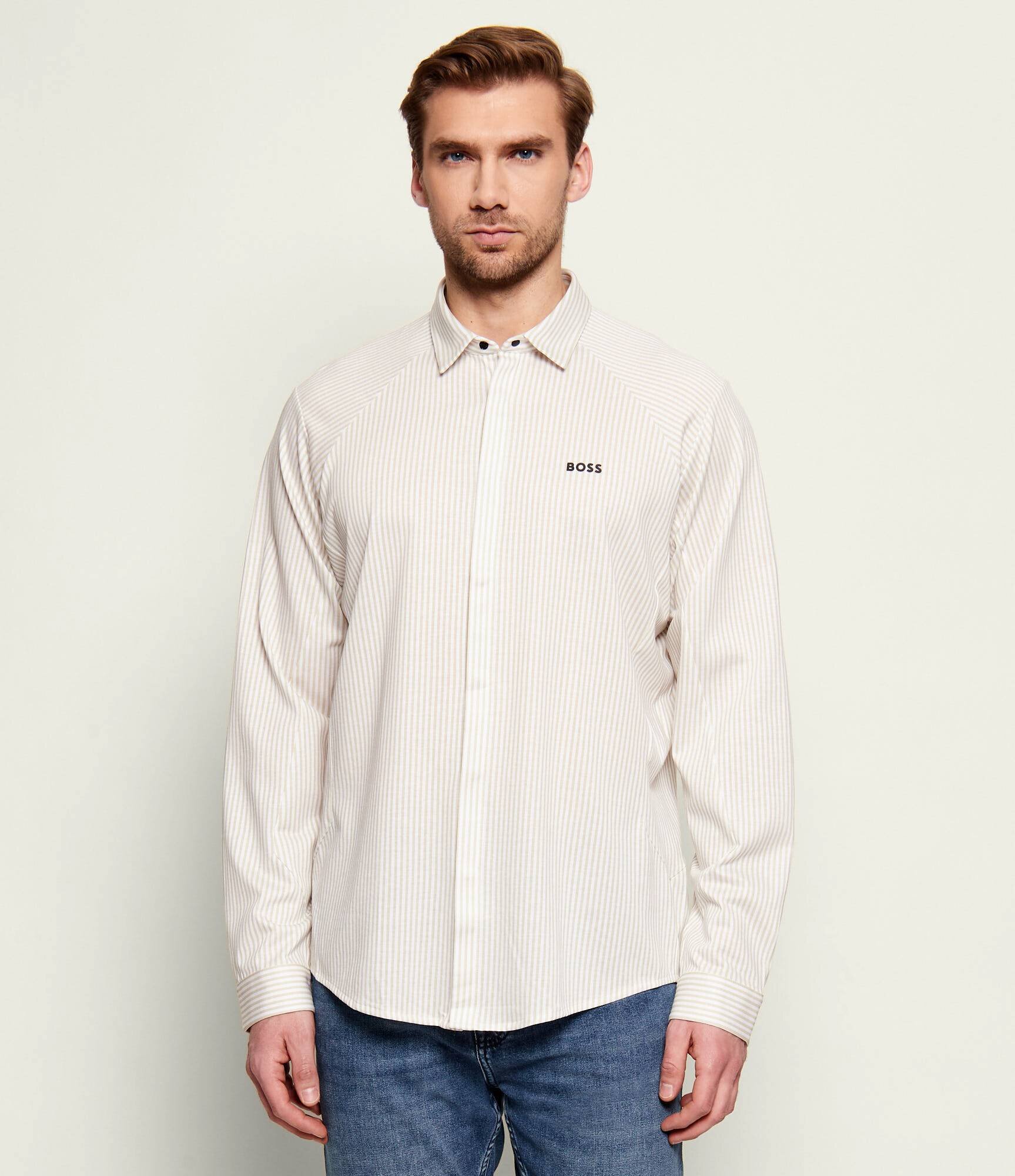 BOSS Green Cămașă ST_Excurse L | regular fit | stretch