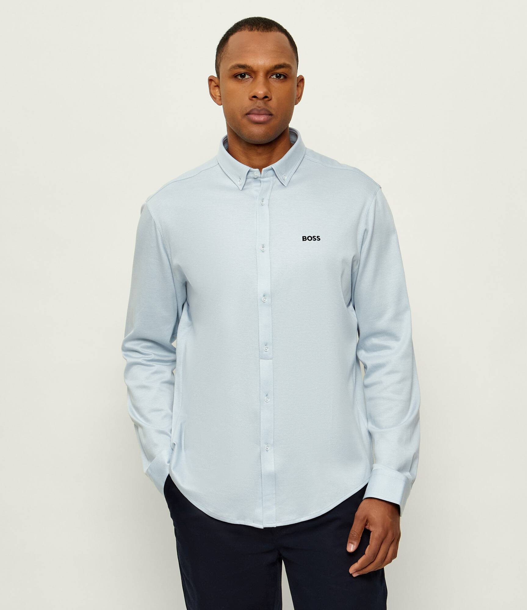 BOSS Green Cămașă ST_Motion L | regular fit | stretch