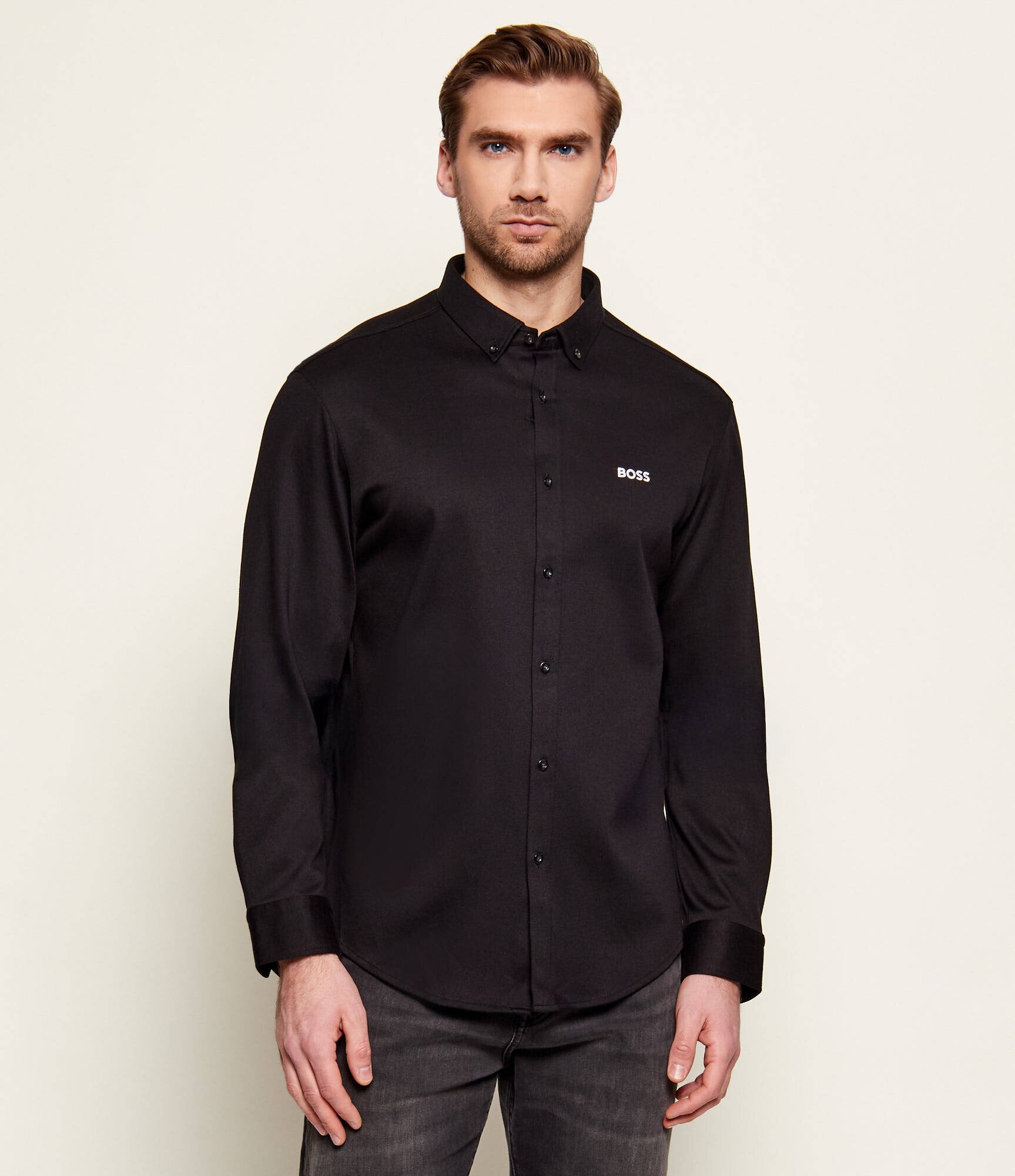 BOSS Green Cămașă ST_Motion L | regular fit | stretch