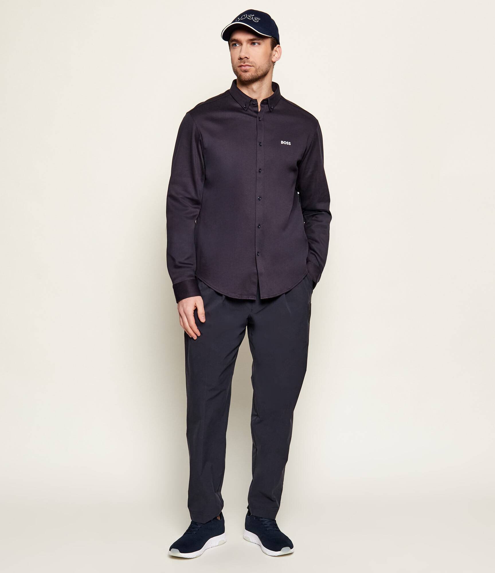 BOSS Green Cămașă ST_Motion L | regular fit | stretch