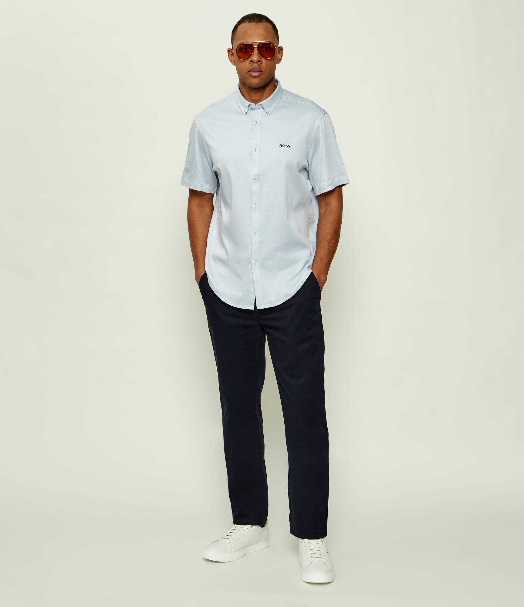 BOSS Green Cămașă ST_Motion S | regular fit | stretch