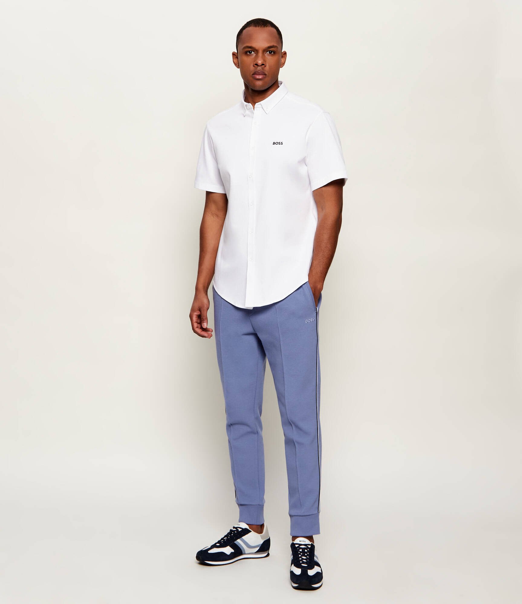 BOSS Green Cămașă ST_Motion S | regular fit | stretch