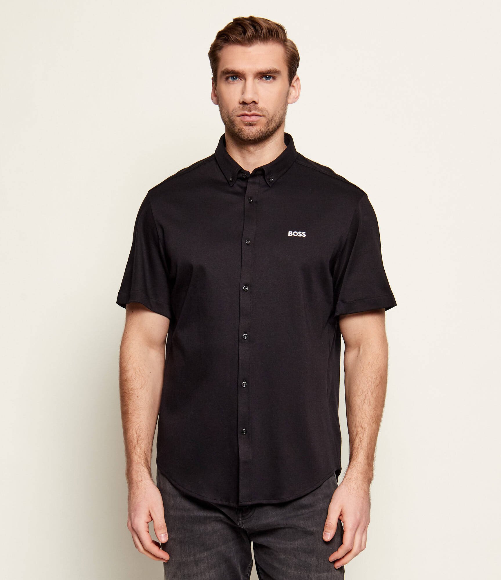 BOSS Green Cămașă ST_Motion S | regular fit | stretch