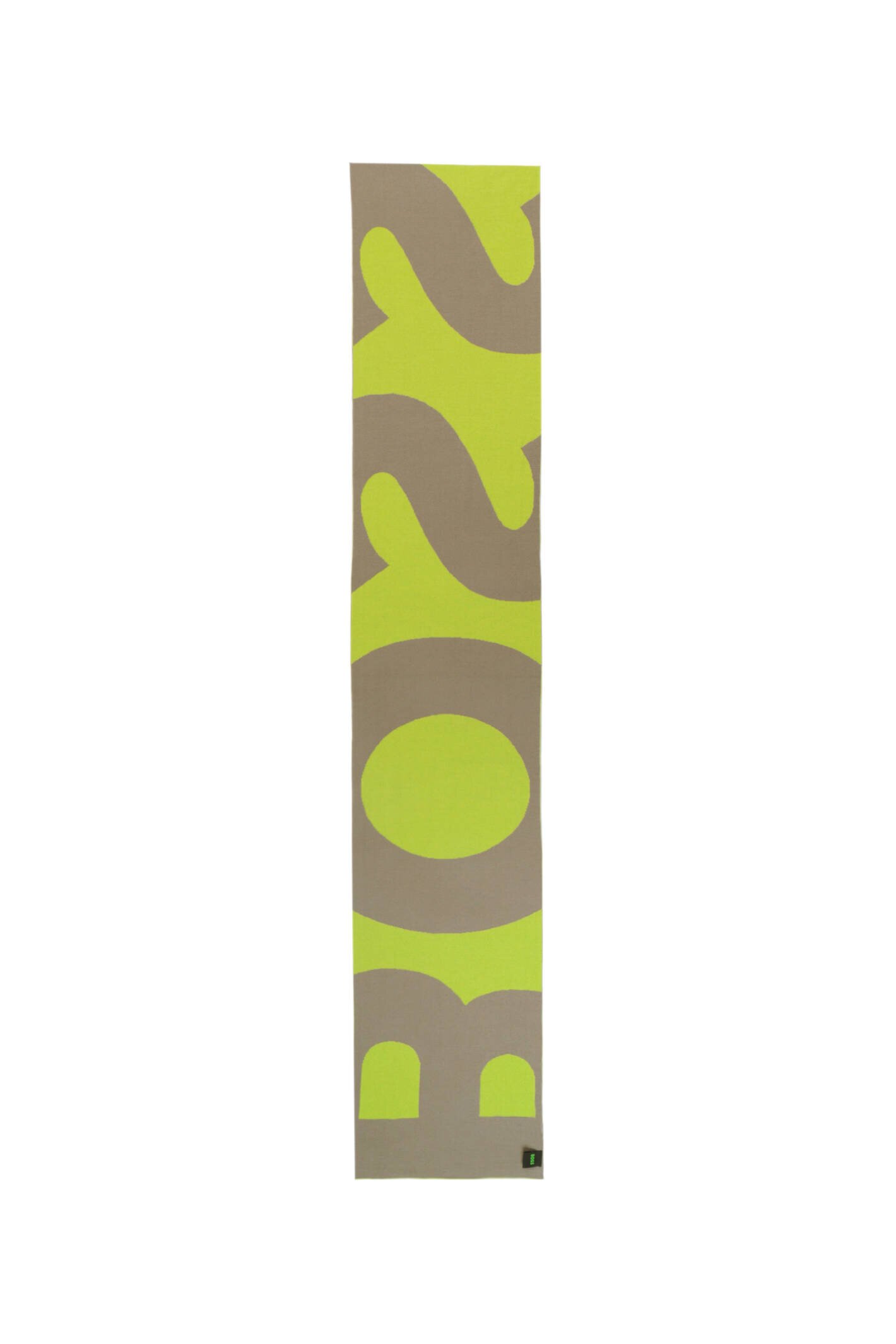 BOSS Green Cu două fețe șal Acro_Scarf-X cu adaos de lână