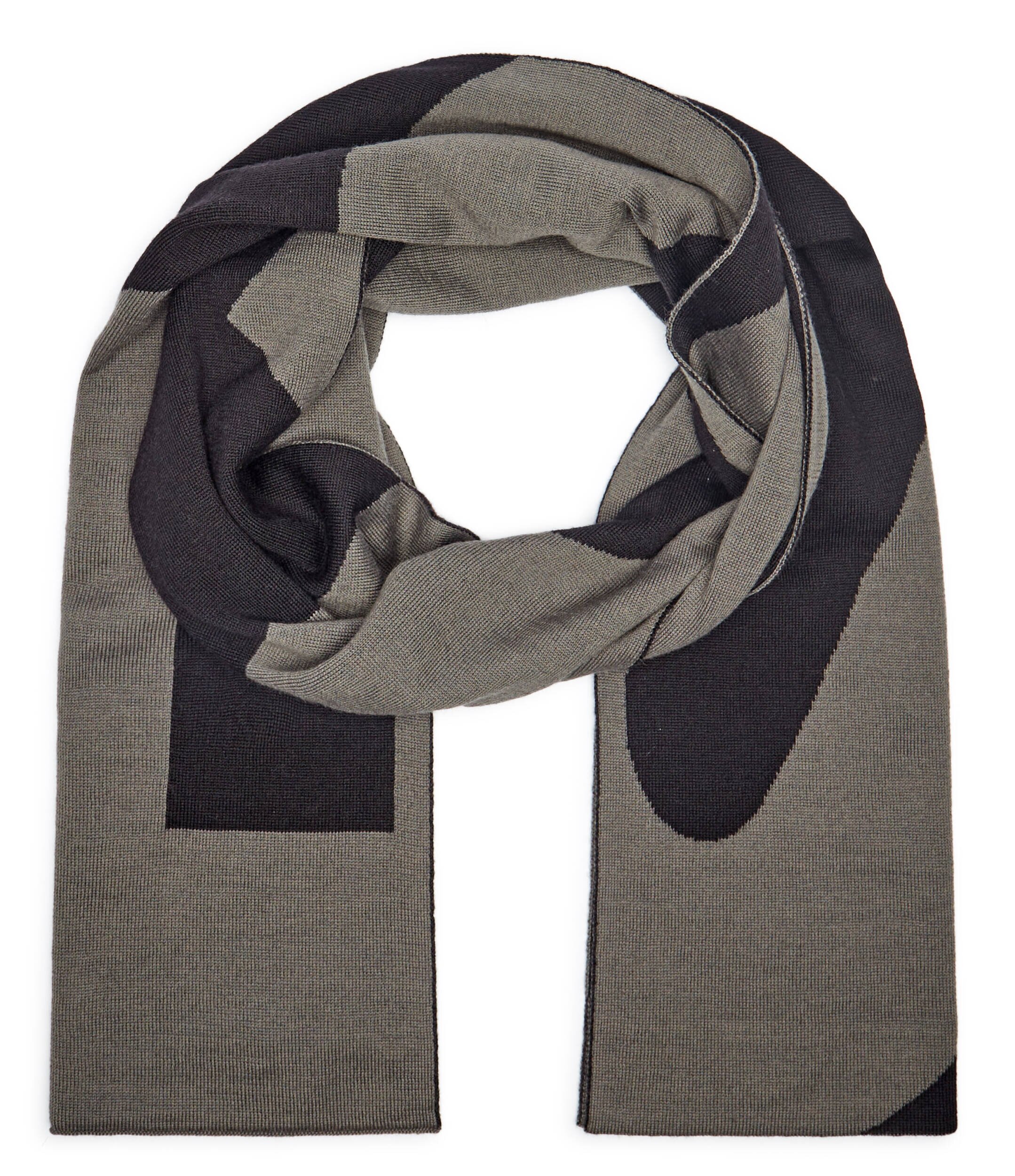 BOSS Green De lână șal Arev_Scarf