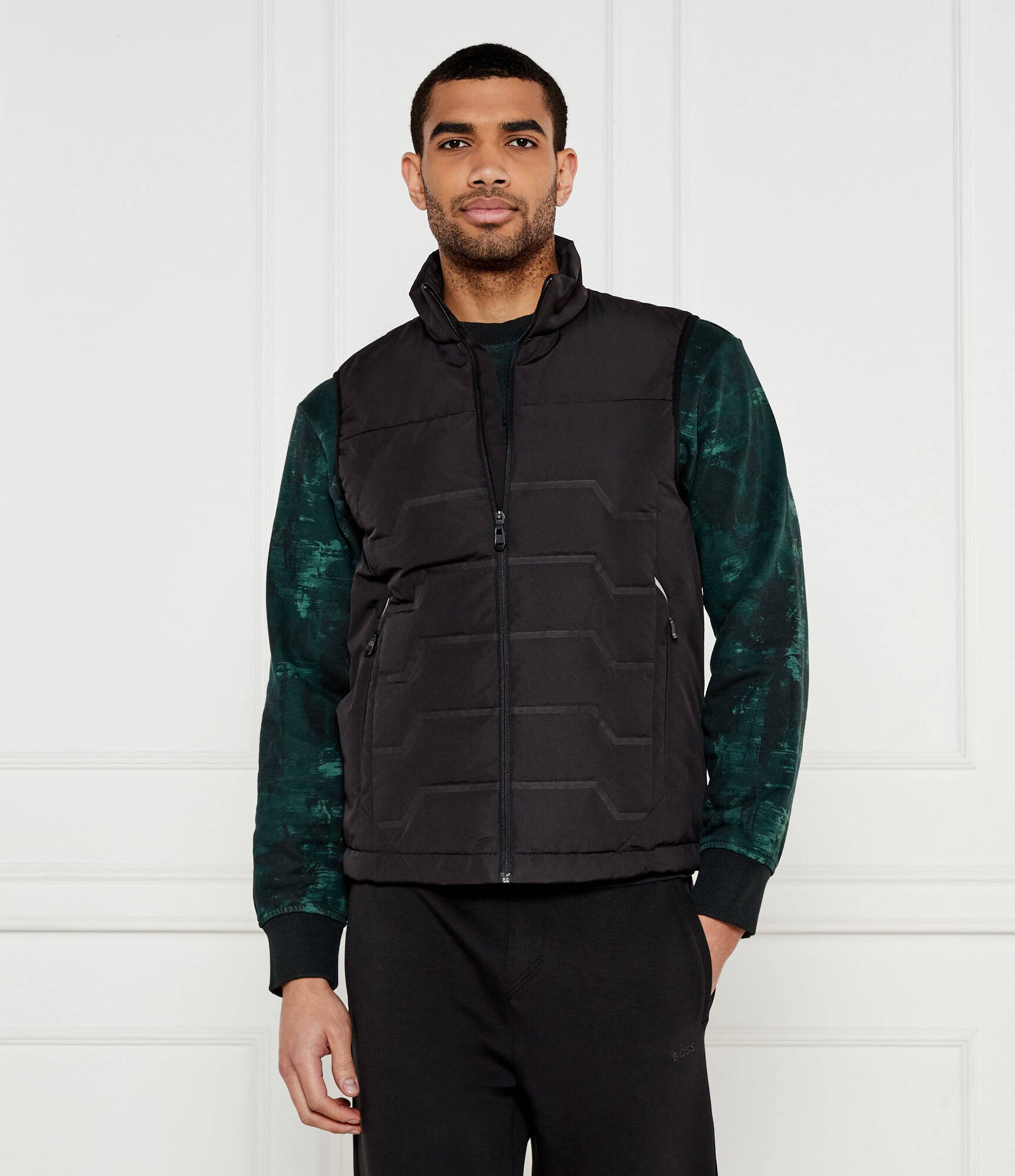 BOSS Green De puf vestă V_Kharan | Regular Fit