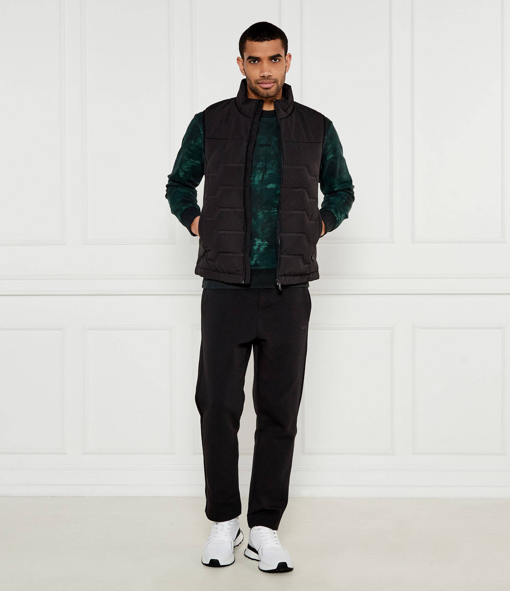 BOSS Green De puf vestă V_Kharan | Regular Fit