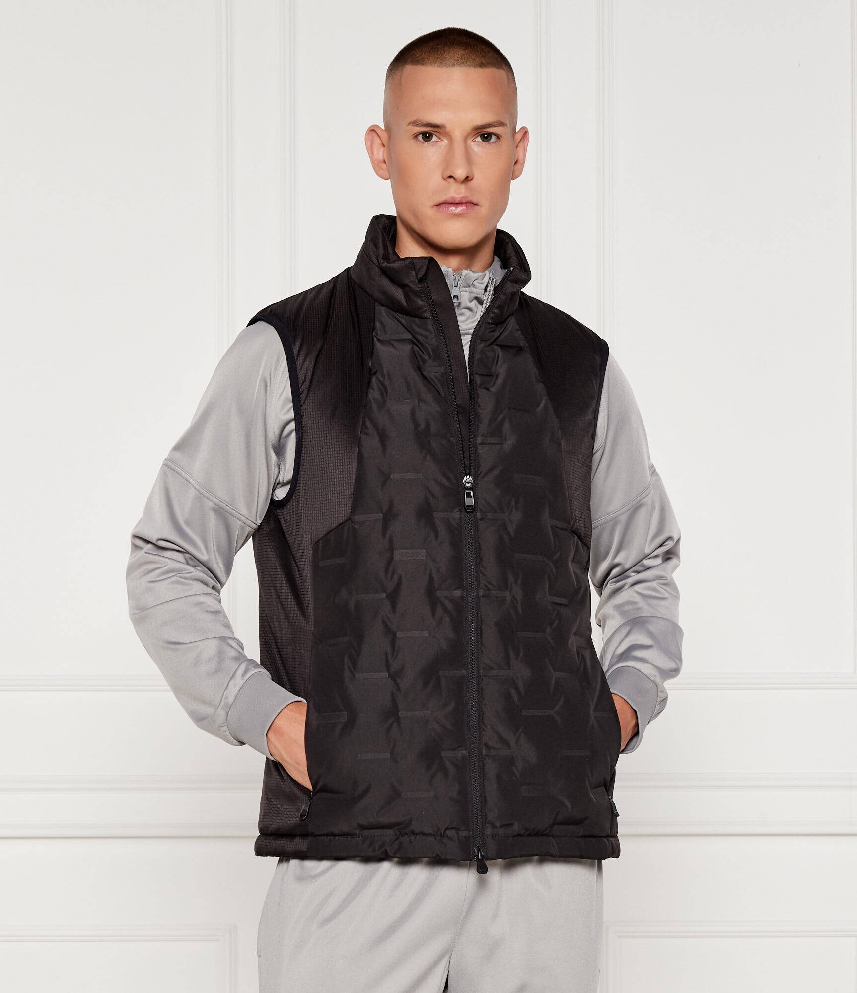 BOSS Green De puf vestă V_T | Regular Fit