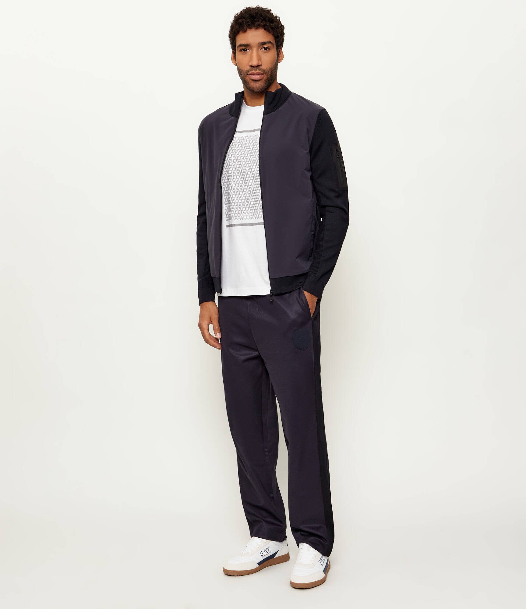BOSS Green Geacă bomber KN_Momentum-X HY | regular fit cu adaos de lână