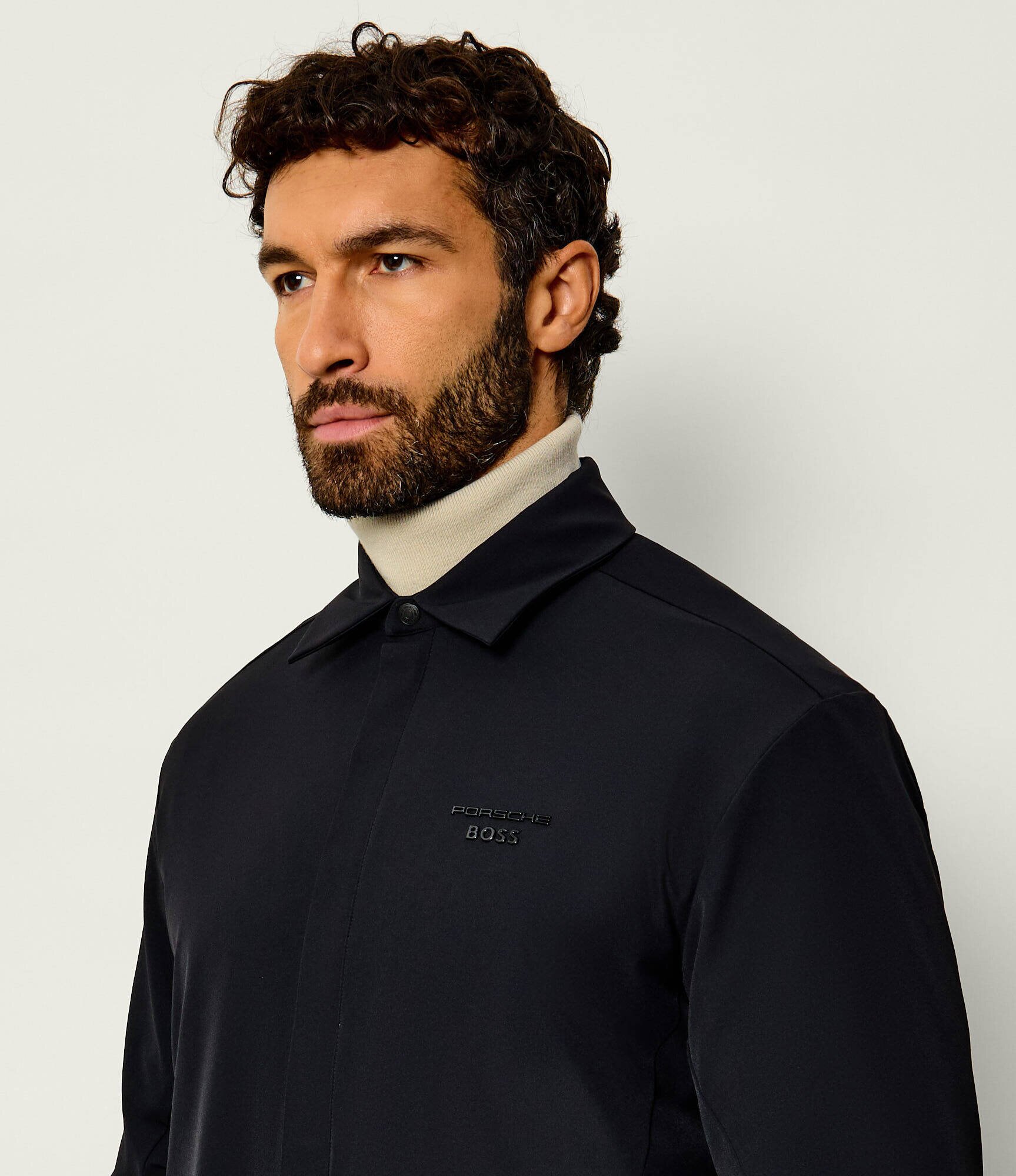 BOSS Green Geacă ST_PS Icons70Quilt L | Boss x Porsche | Relaxed fit | stretch