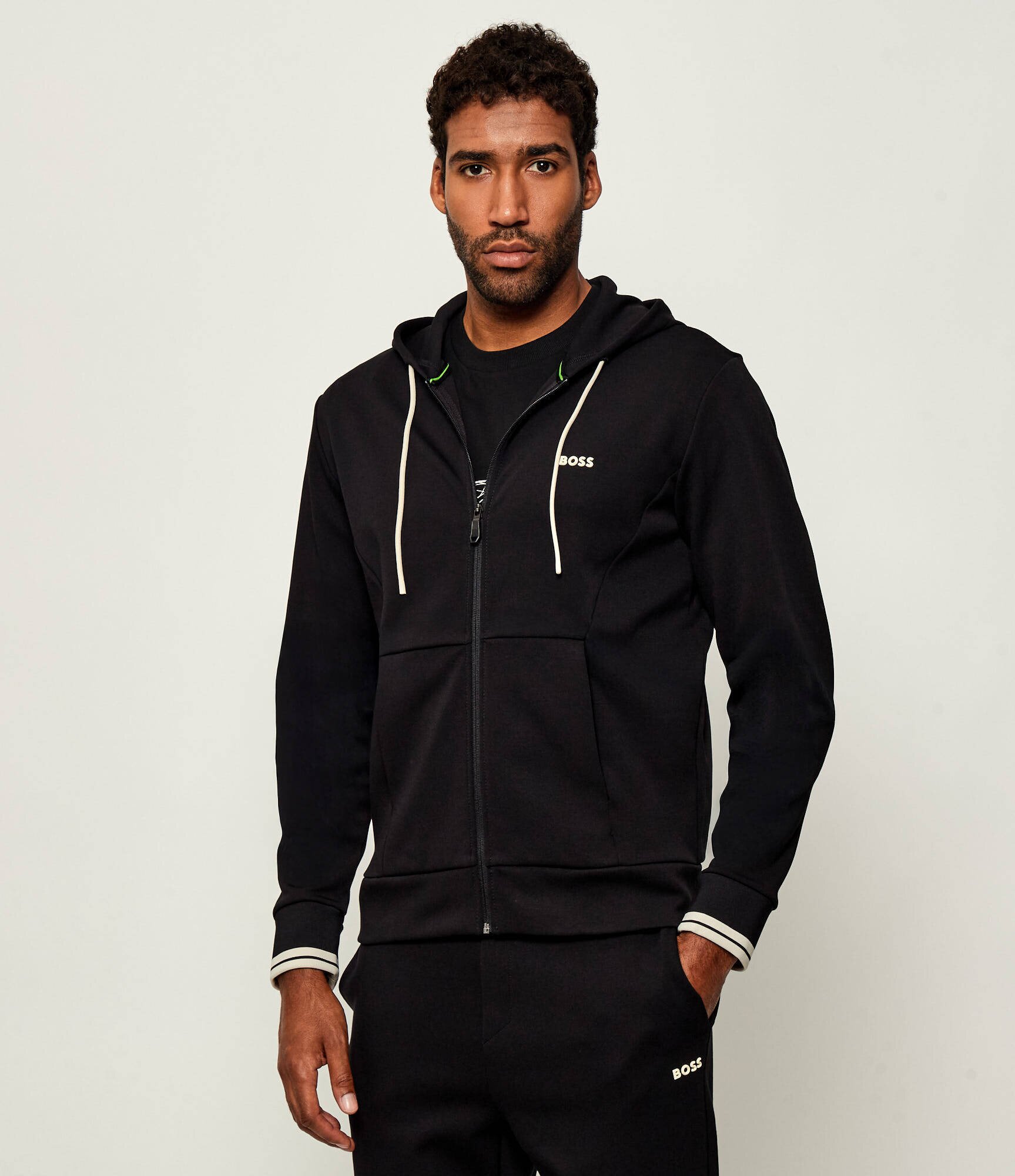 BOSS Green Hanorac FZ Hoodie Zone | regular fit | stretch