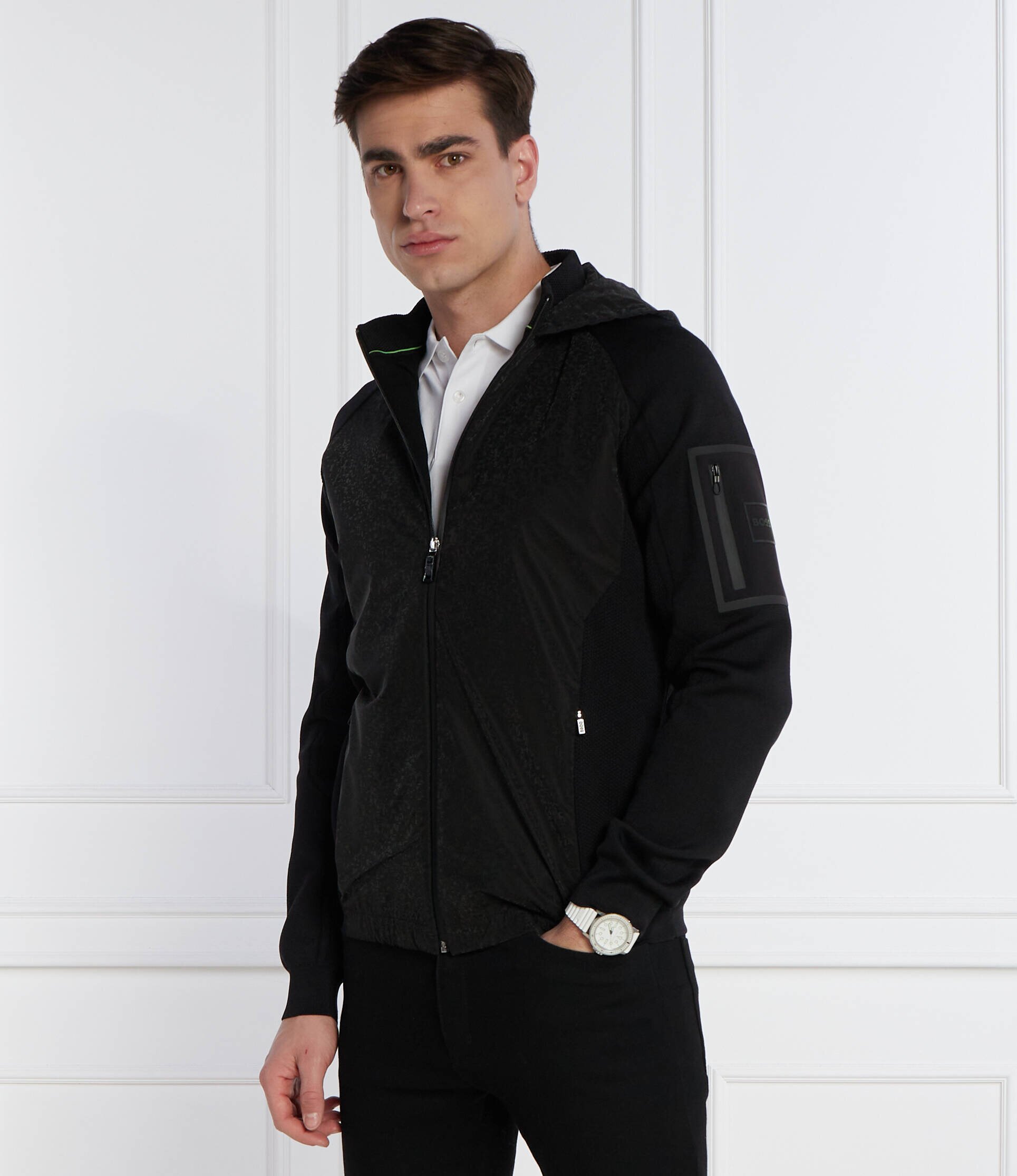 BOSS Green Hanorac Modir | Regular Fit