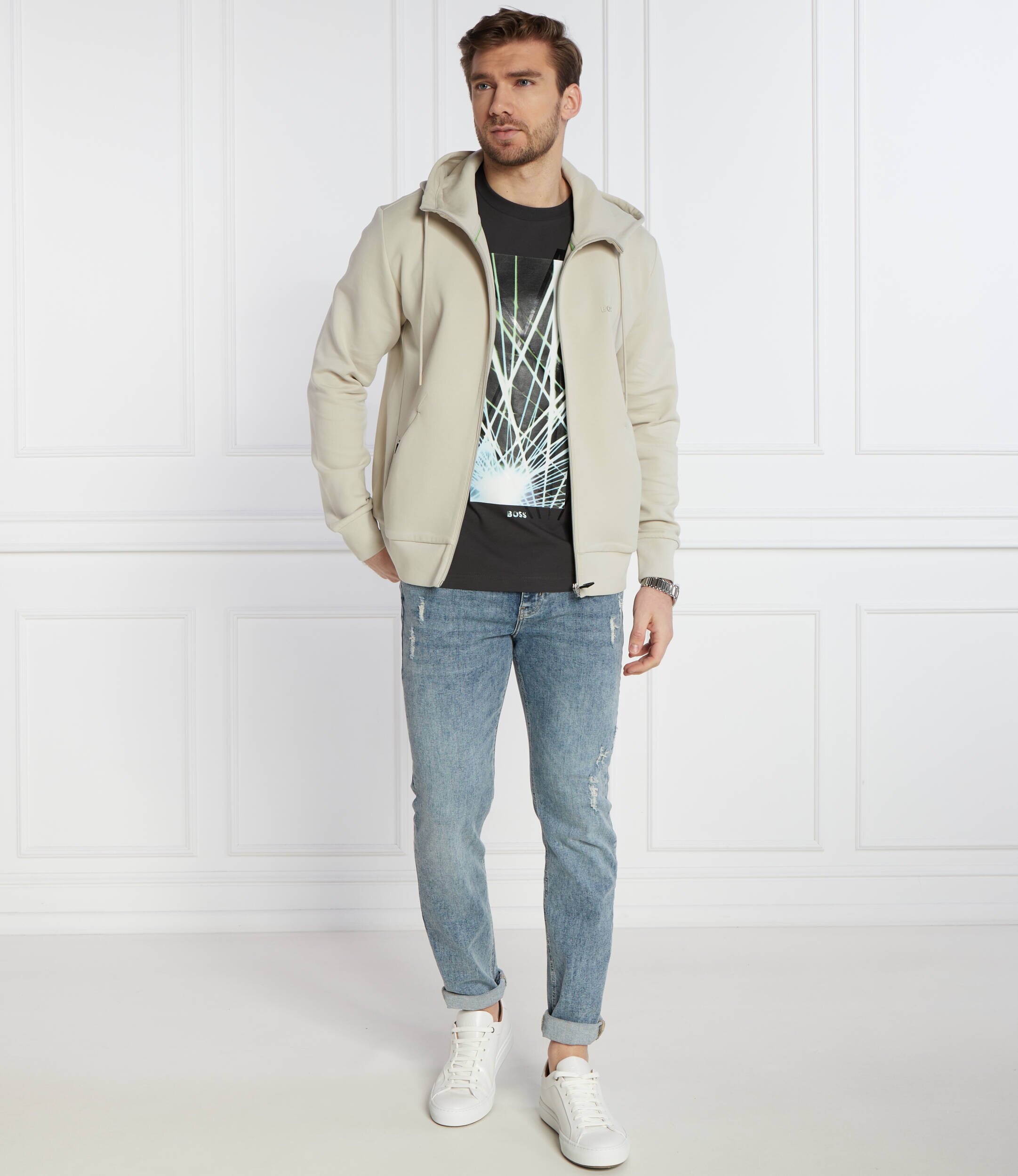 BOSS Green Hanorac Saggy | Regular Fit