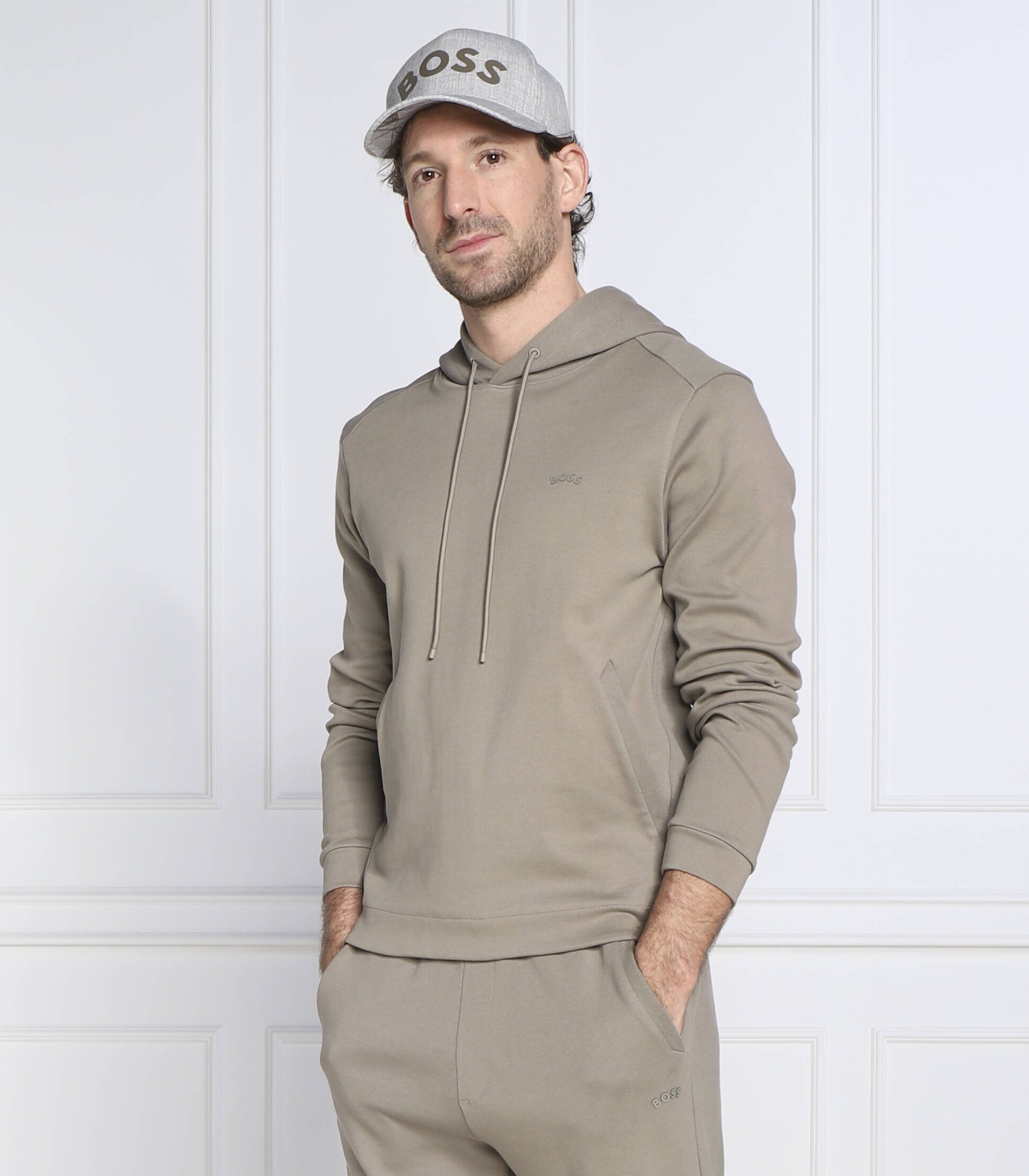 BOSS Green Hanorac Soody Curved | Regular Fit