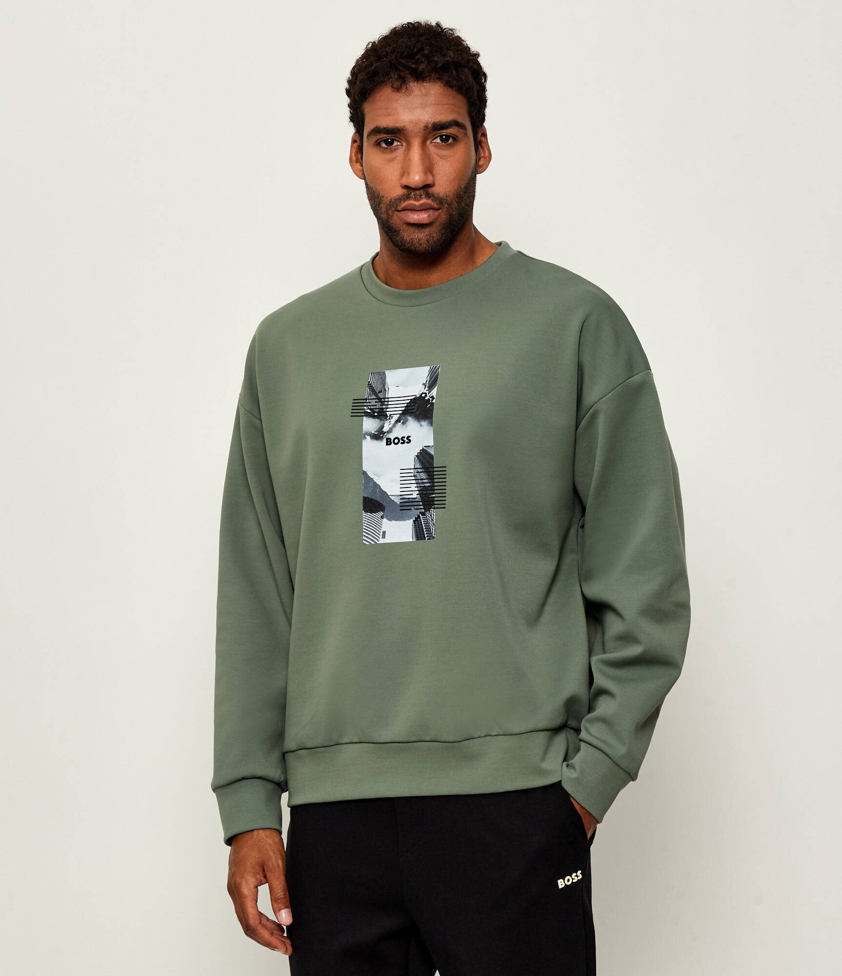 BOSS Green Hanorac Stenson Zone | Oversize fit