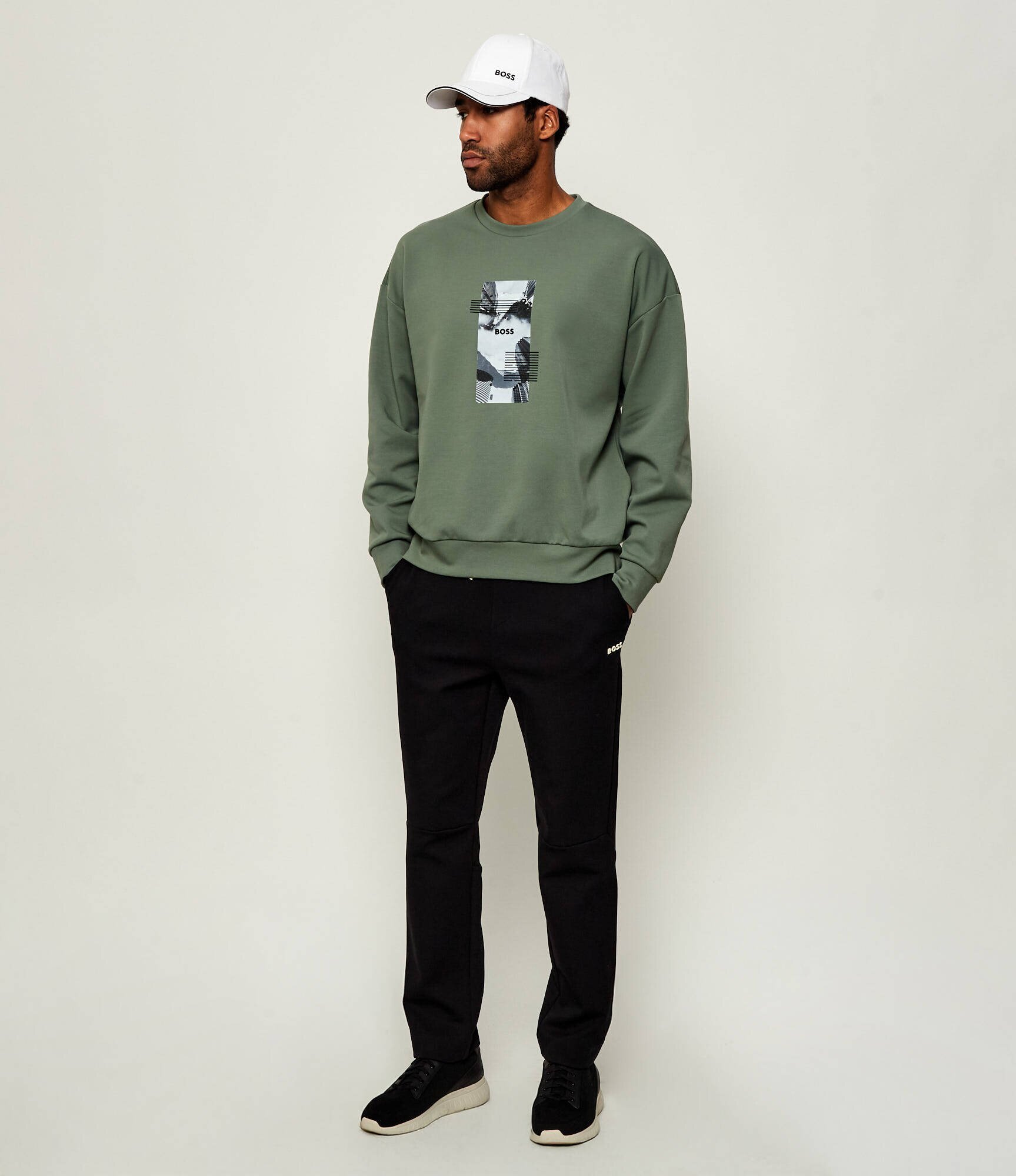 BOSS Green Hanorac Stenson Zone | Oversize fit