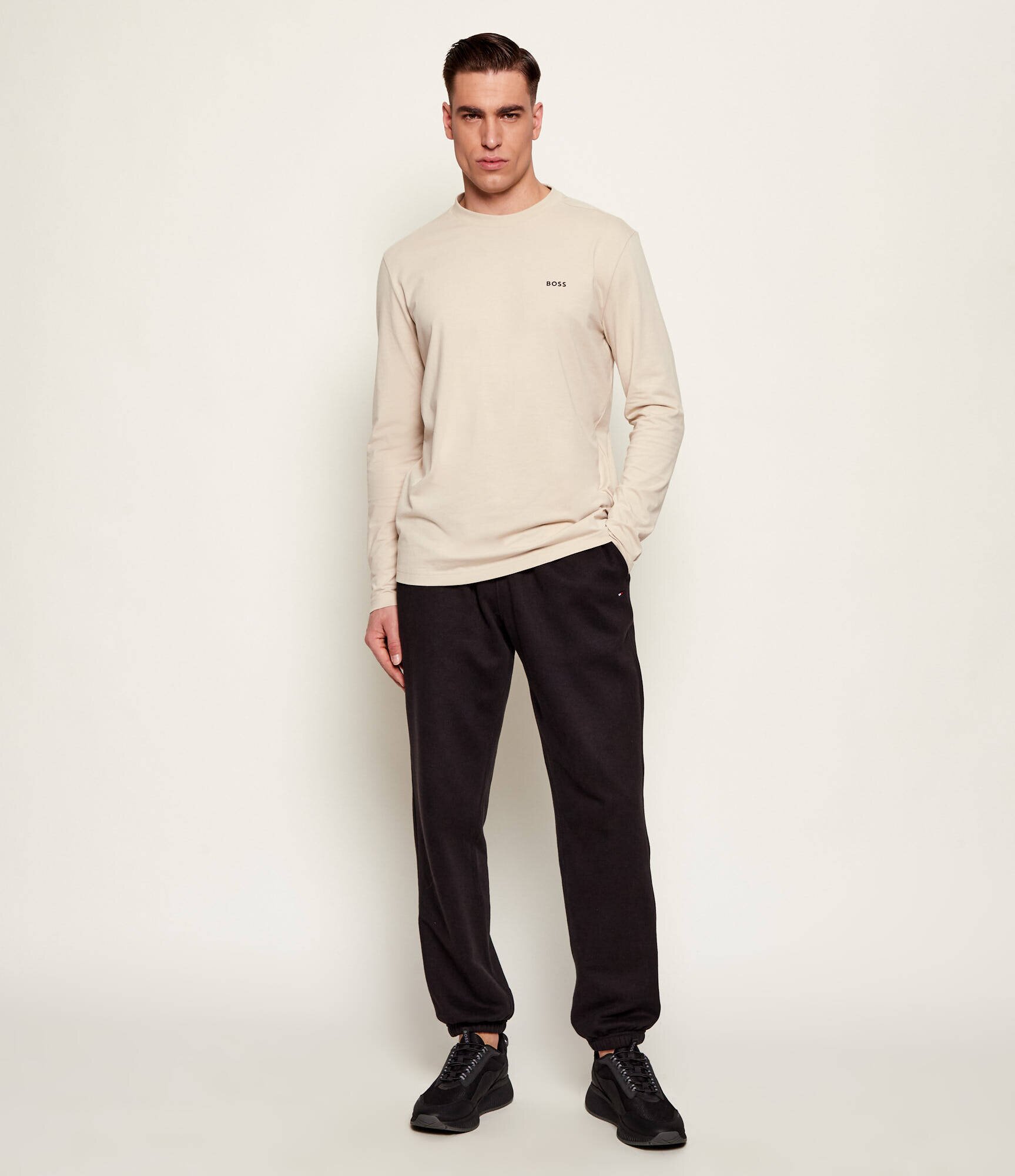 BOSS Green Longsleeve Tee Long | regular fit | stretch
